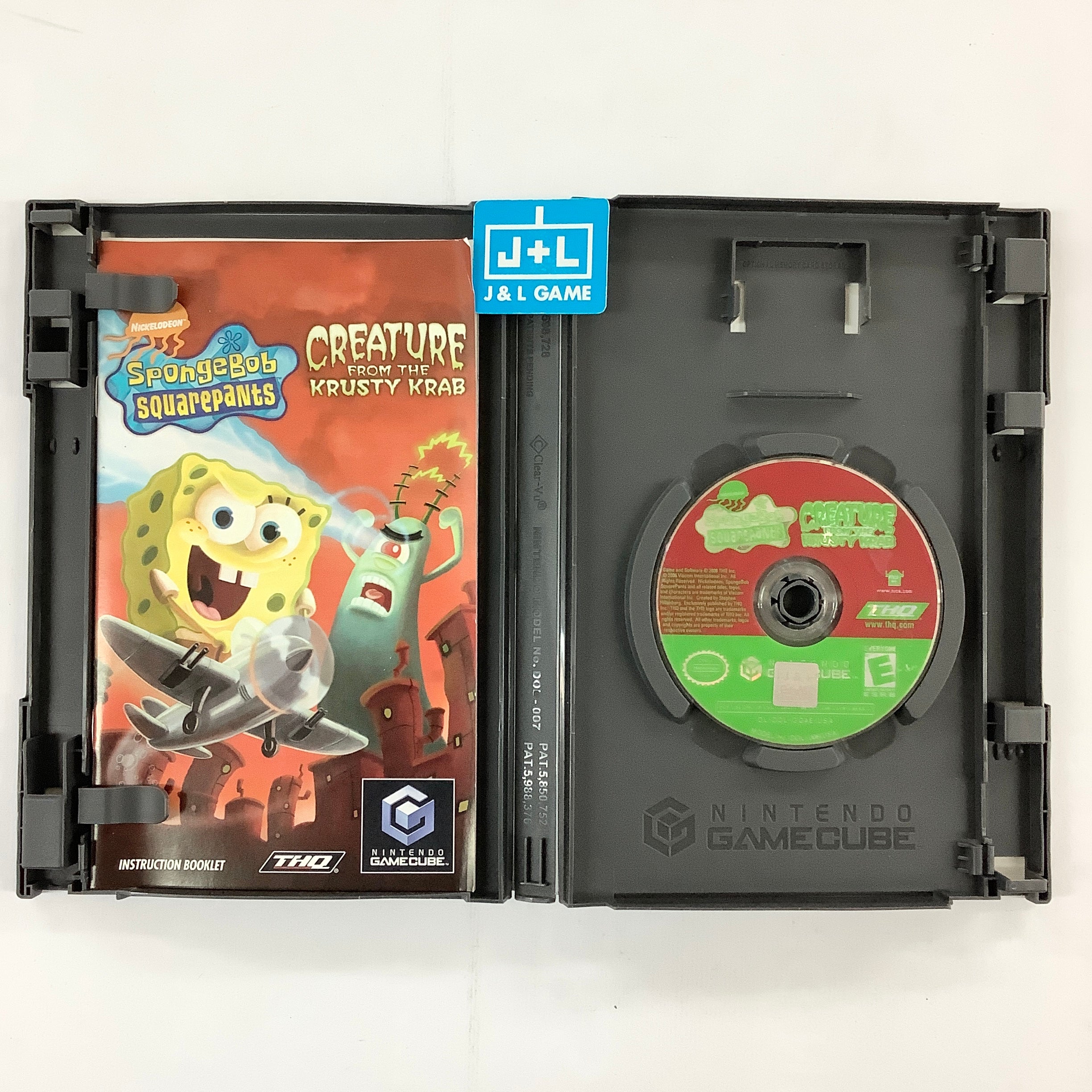 SpongeBob SquarePants: Creature from the Krusty Krab - (GC) GameCube [Pre-Owned] Video Games THQ   