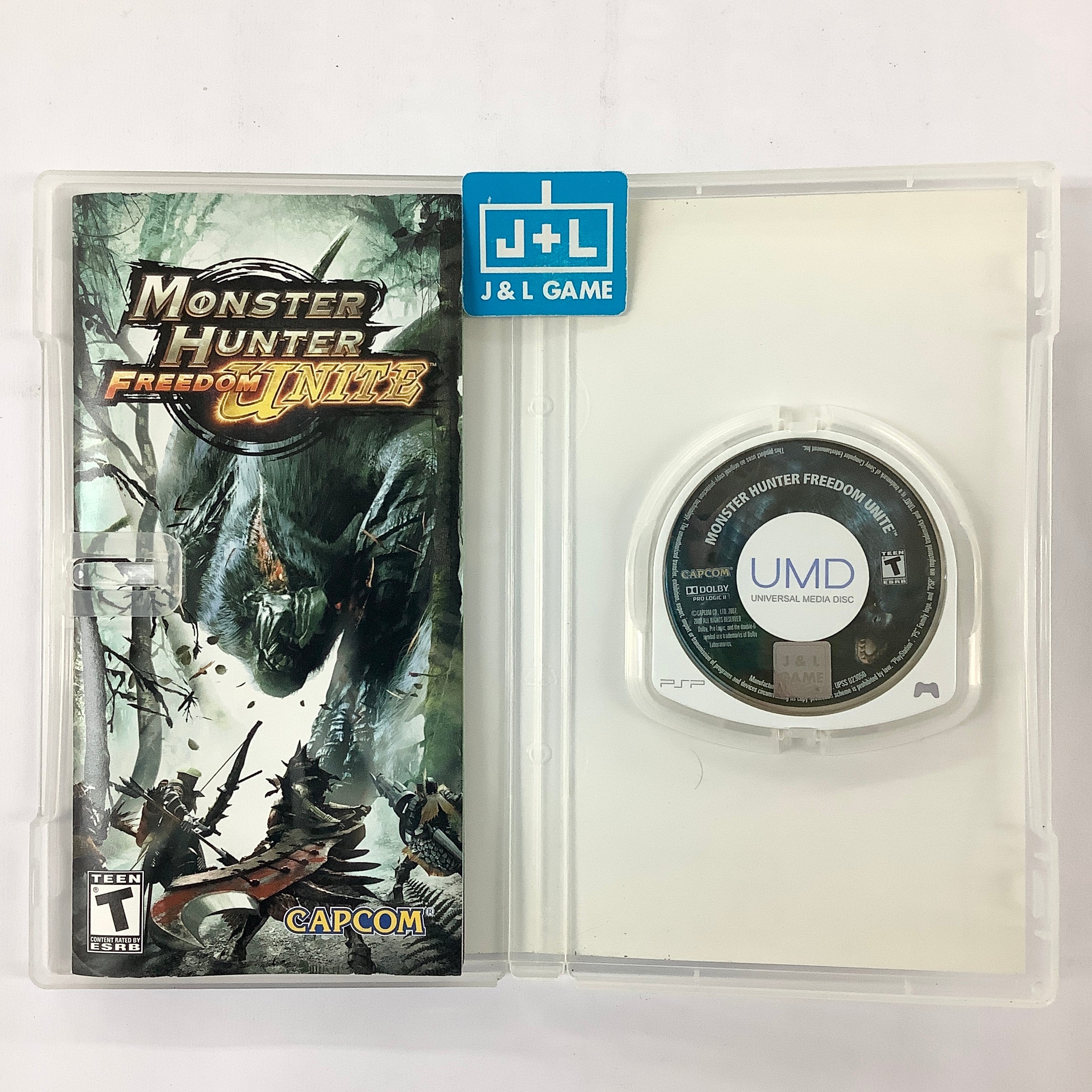 Monster Hunter Freedom Unite - Sony PSP [Pre-Owned] | J&L Game