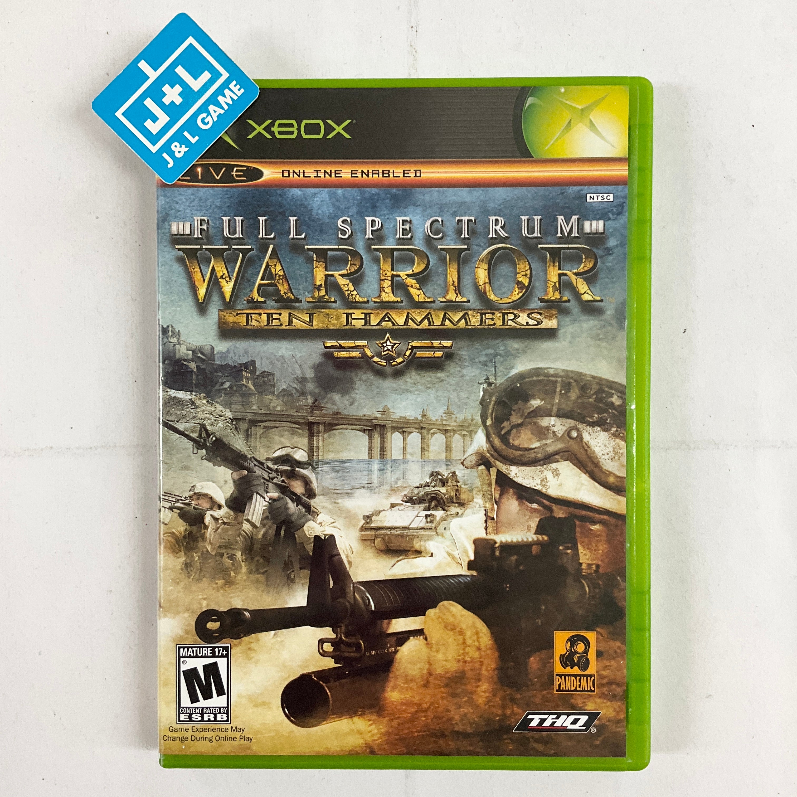 Full Spectrum Warrior: Ten Hammers - (XB) Xbox [Pre-Owned] Video Games THQ   