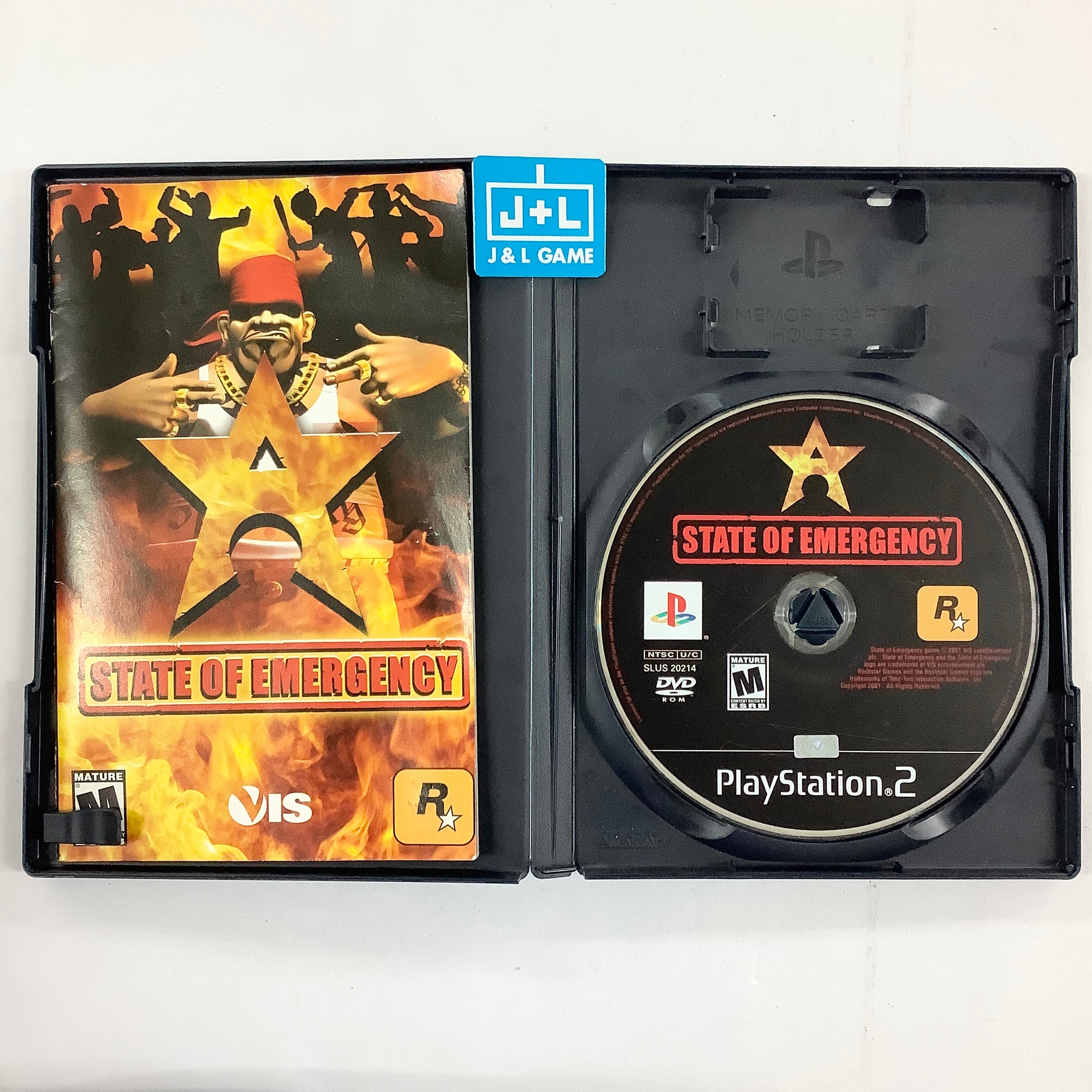 State Of Emergency PS2 PlayStation 2 Pre Owned J L Game State Of Emergency PS2 PlayStation 2 Pre Owned J L Game