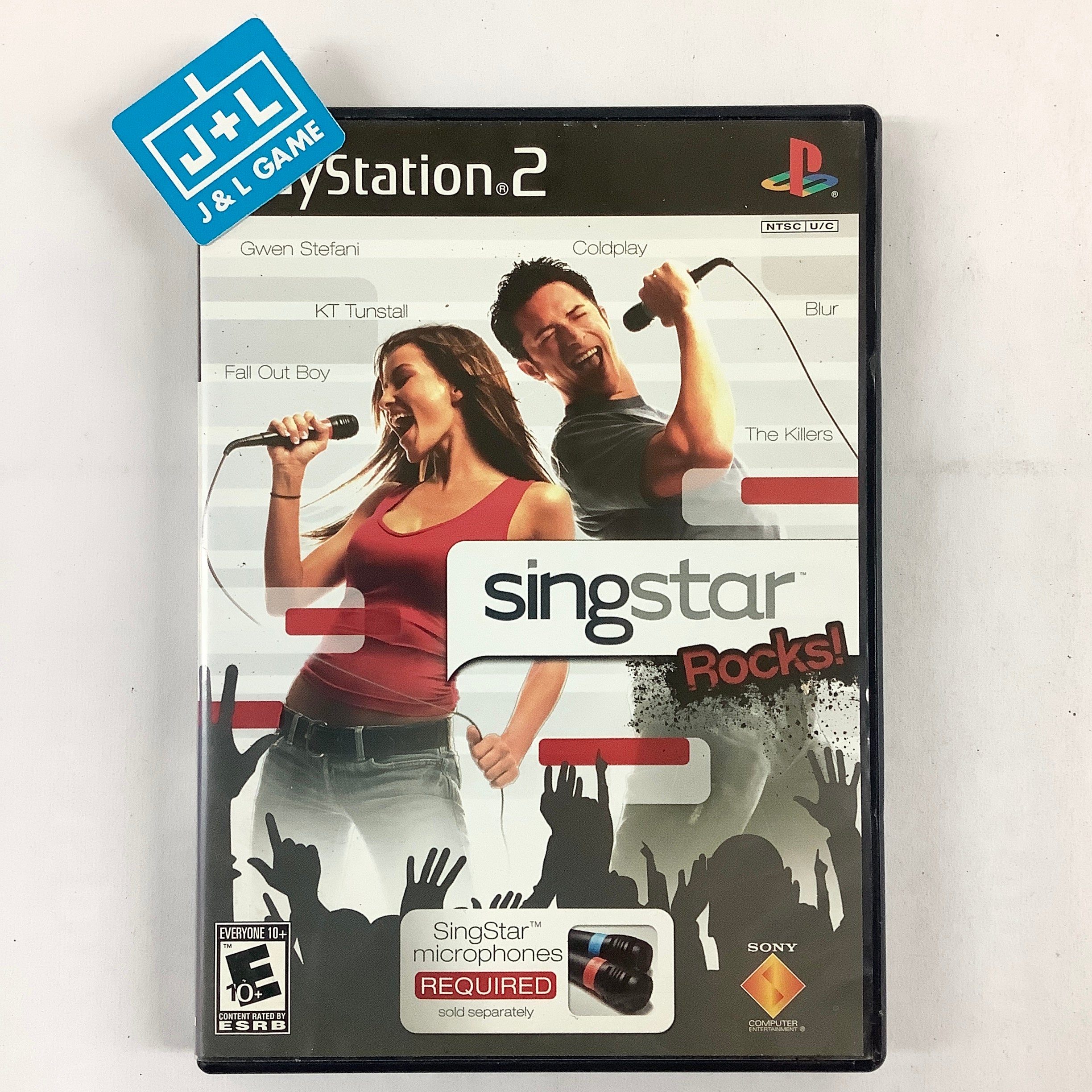 SingStar Rocks! - (PS2) PlayStation 2 [Pre-Owned] Video Games SCEA   