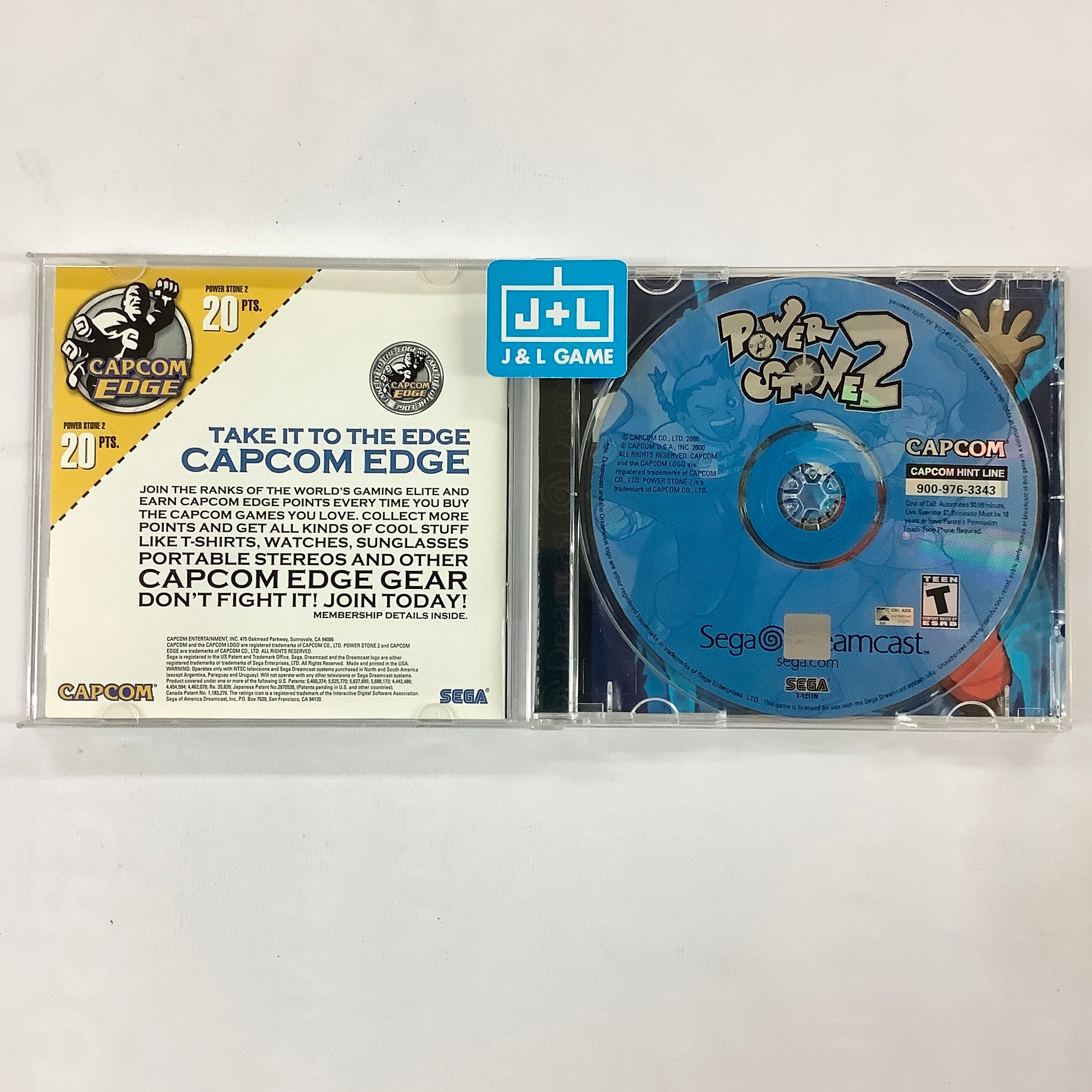 Power Stone 2 - (DC) SEGA Dreamcast [Pre-Owned] Video Games Capcom   