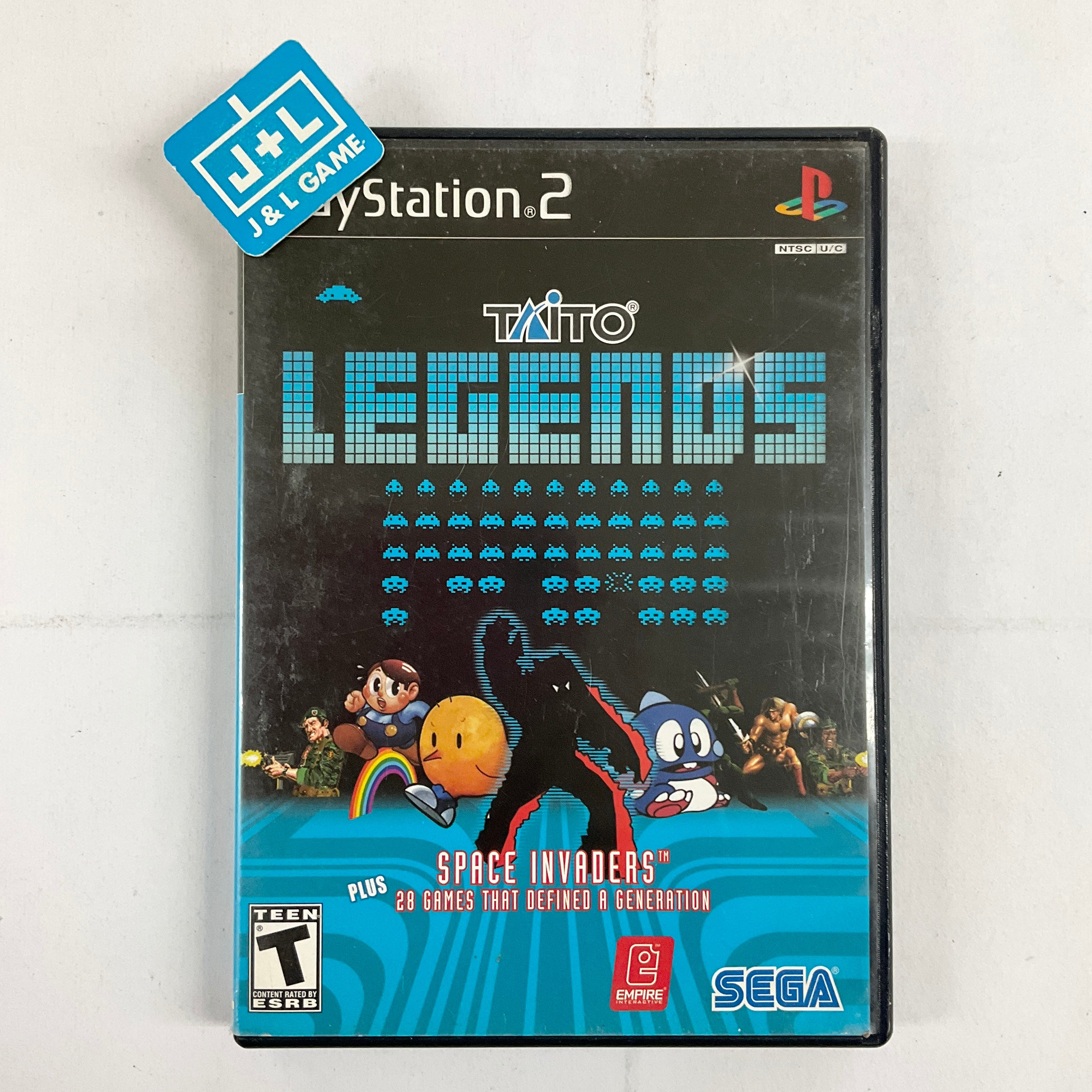 Taito Legends - (PS2) PlayStation 2 [Pre-Owned] Video Games SEGA   