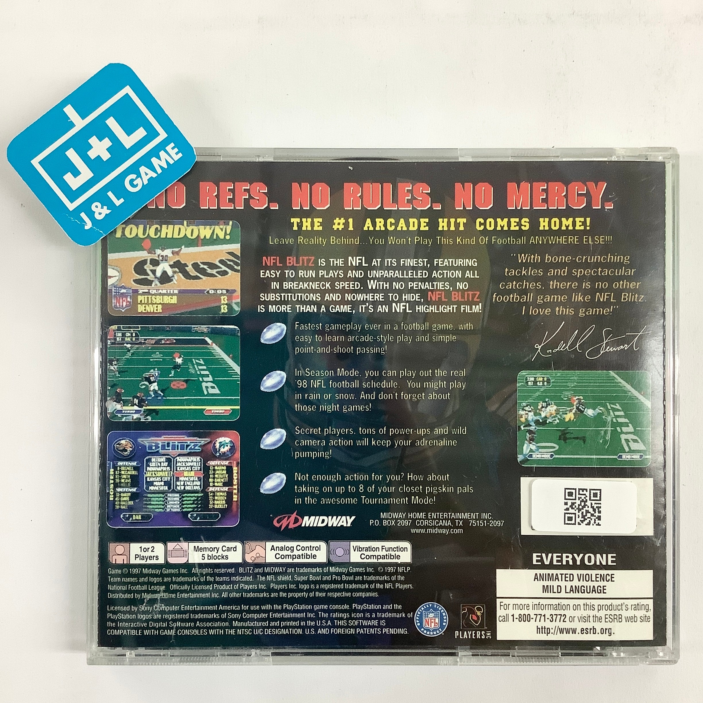 NFL Blitz (Greatest Hits) - PlayStation 1 [Pre-Owned] Video Games Midway   