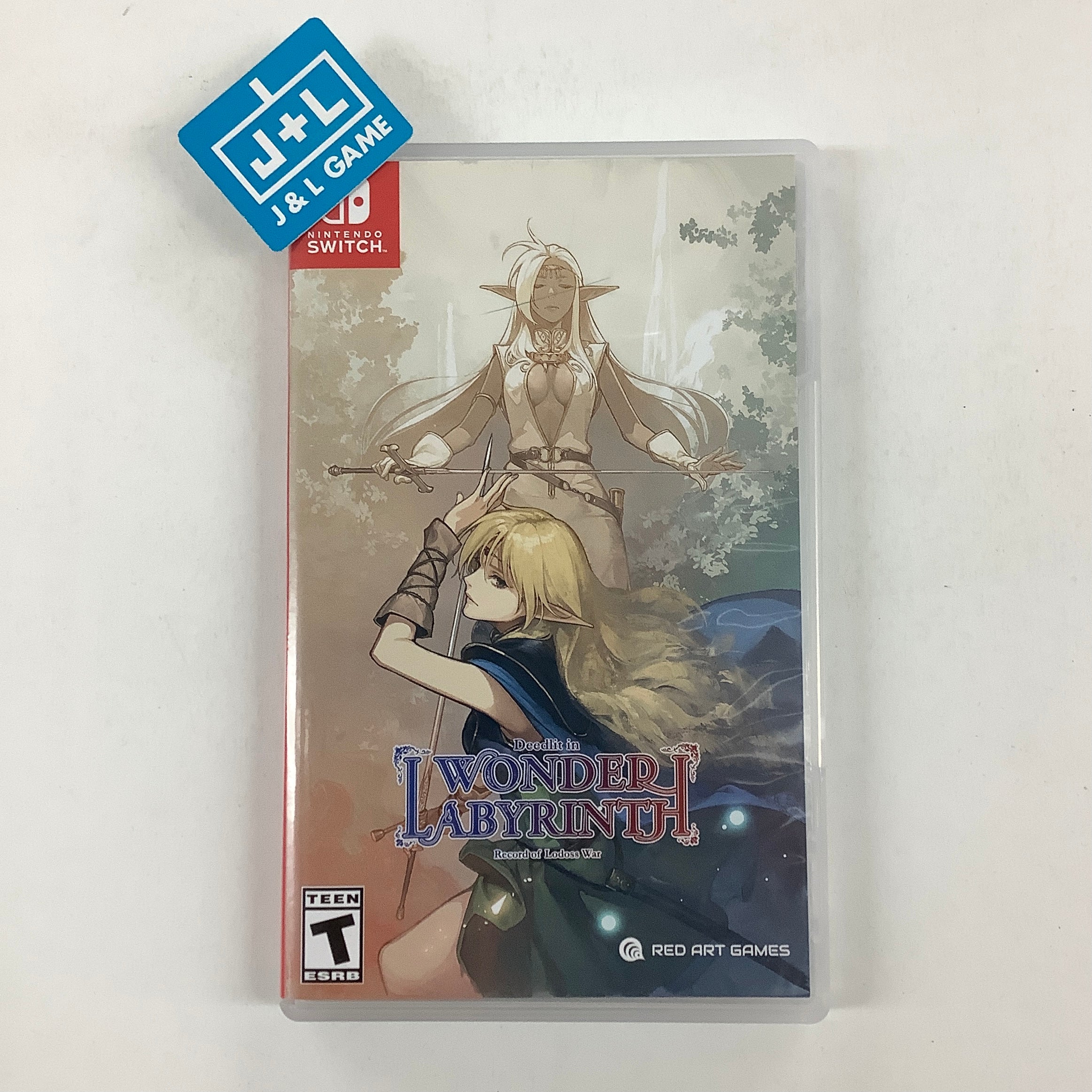 Record of Lodoss War: Deedlit in Wonder Labyrinth - (NSW) Nintendo Switch [UNBOXING] Video Games Red Art Games   