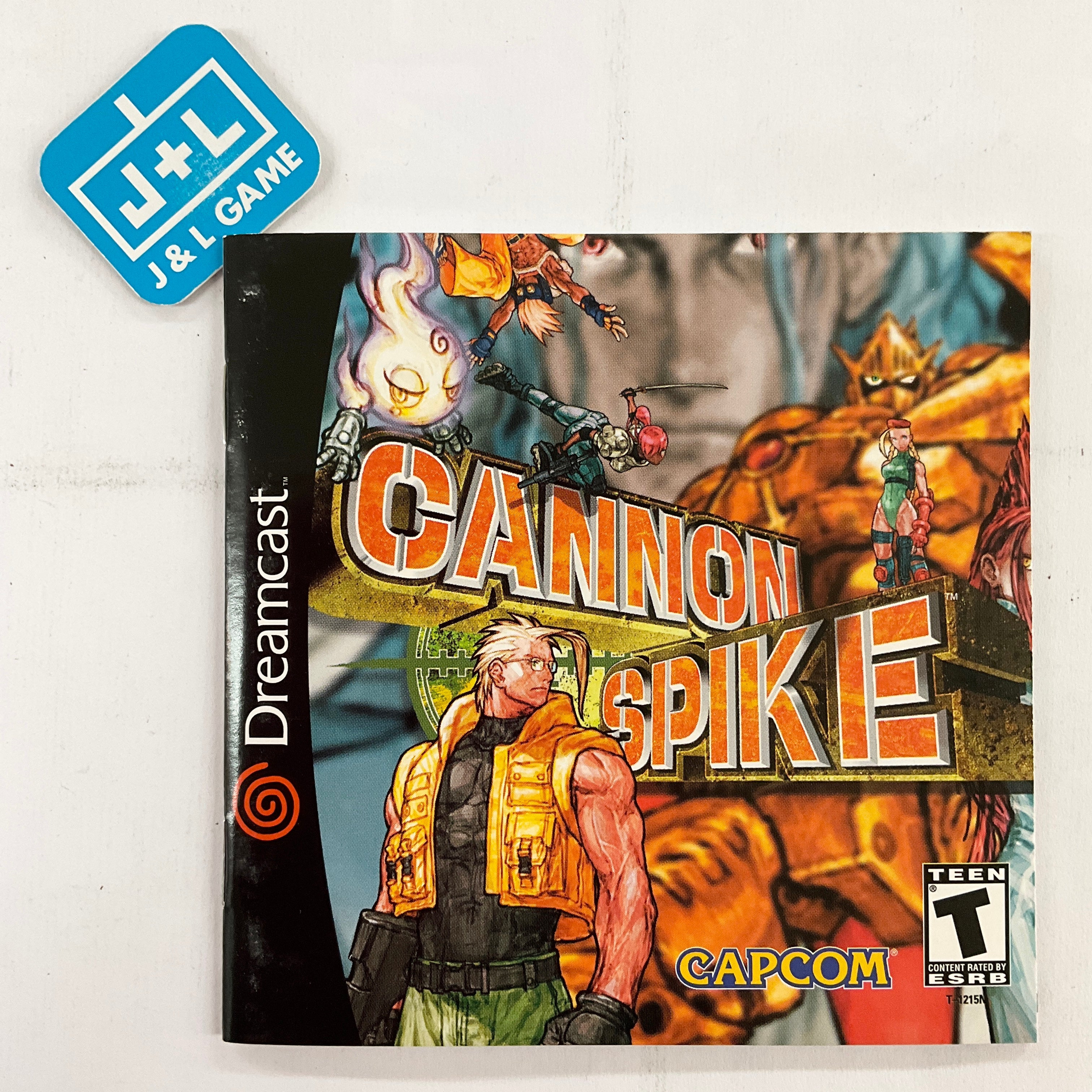 Cannon Spike - (DC) SEGA Dreamcast [Pre-Owned] Video Games Capcom   
