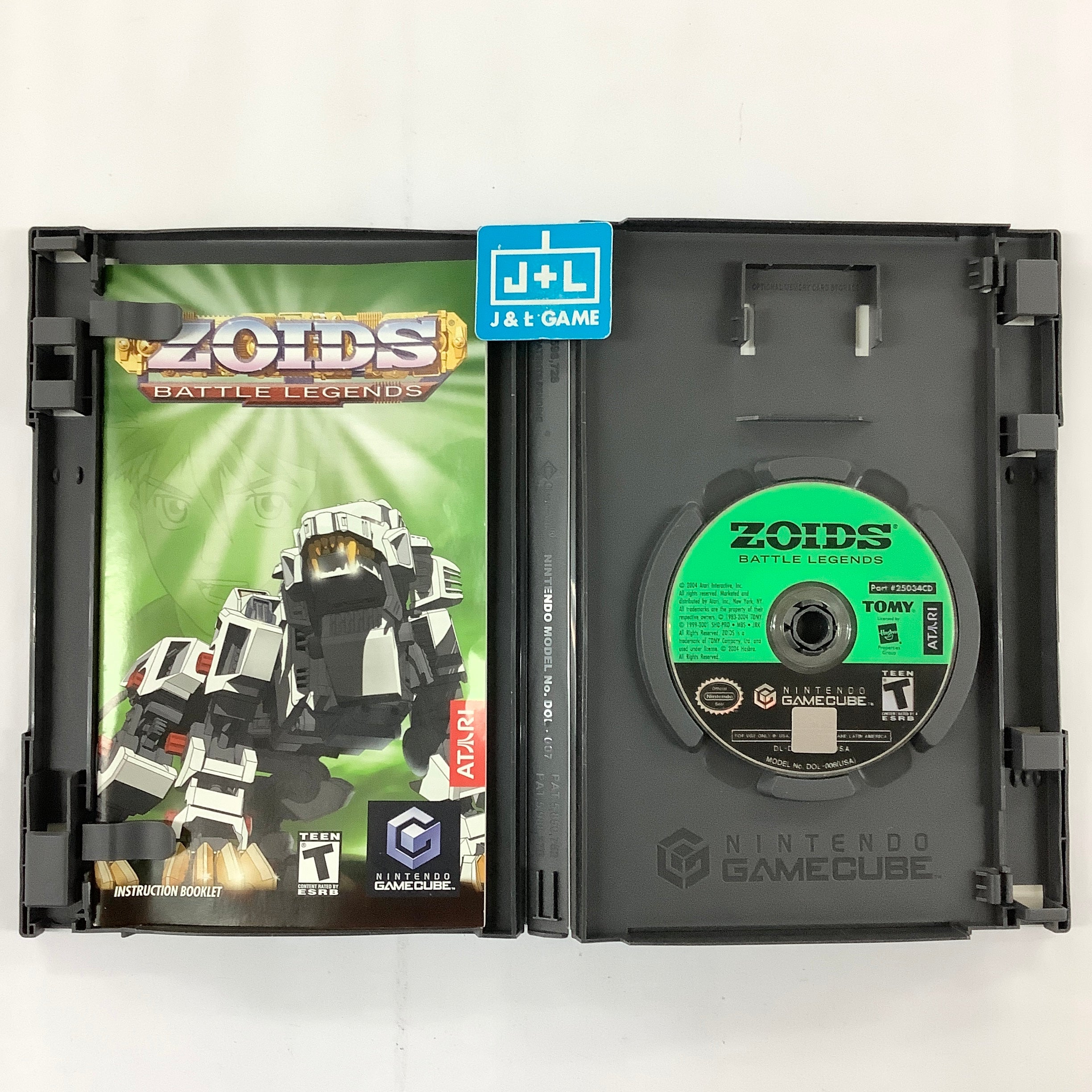 Zoids: Battle Legends - (GC) GameCube [Pre-Owned] Video Games Atari SA   