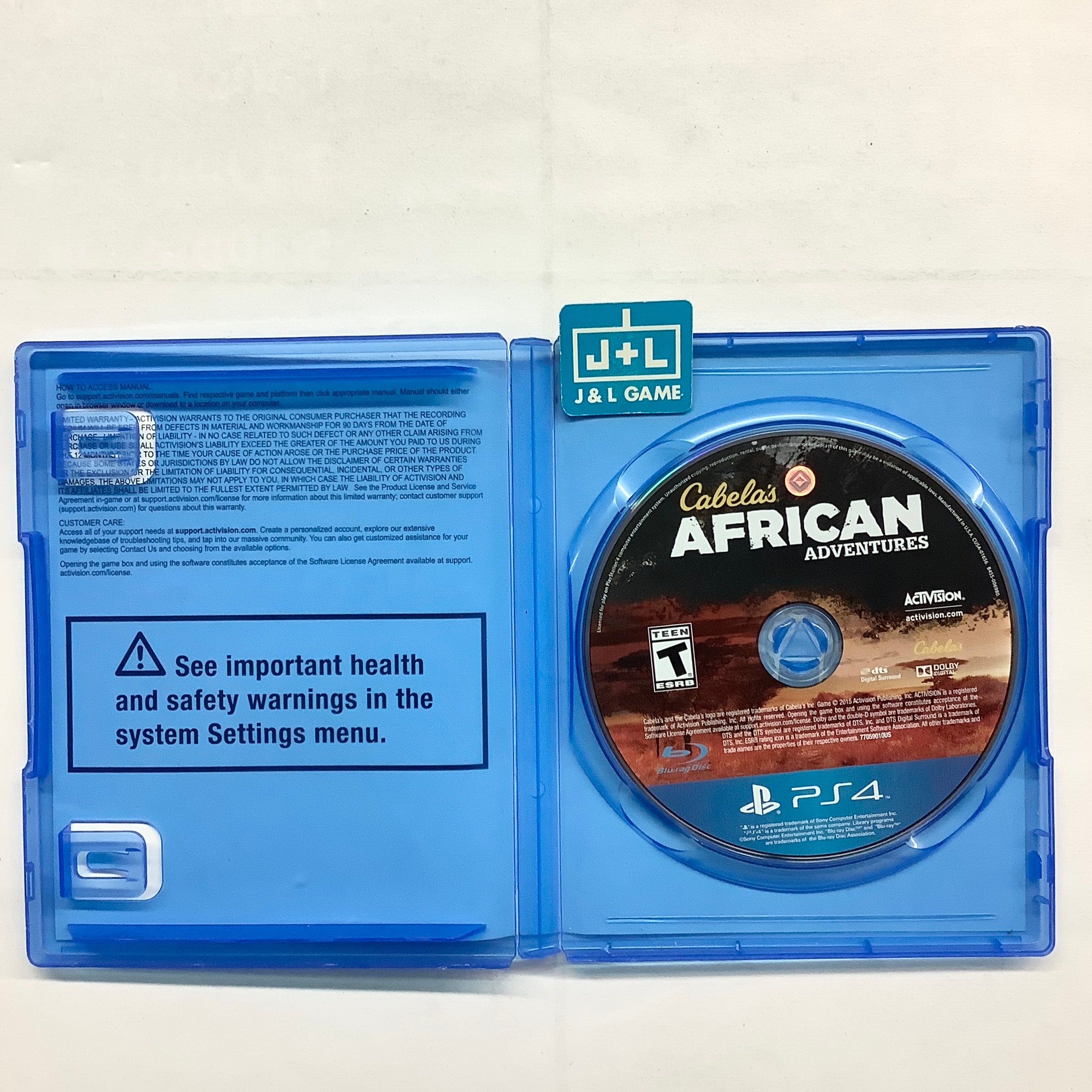 Cabela's African Adventures - (PS4) PlayStation 4 [Pre-Owned] Video Games Activision   