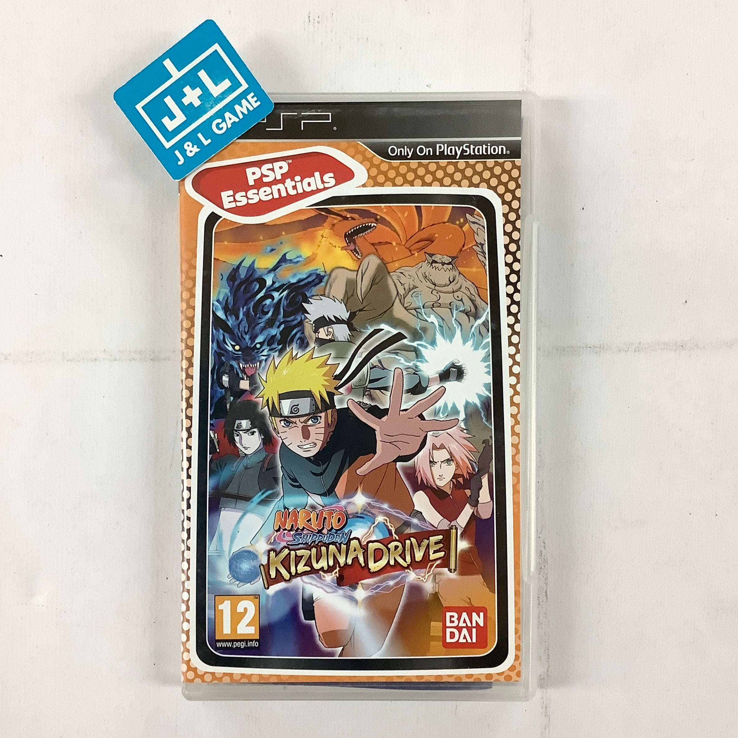 Naruto Shippuden Kizuna Drive (PSP Essentials) - Sony PSP [Pre-Owned] (European Import) Video Games Namco Bandai   