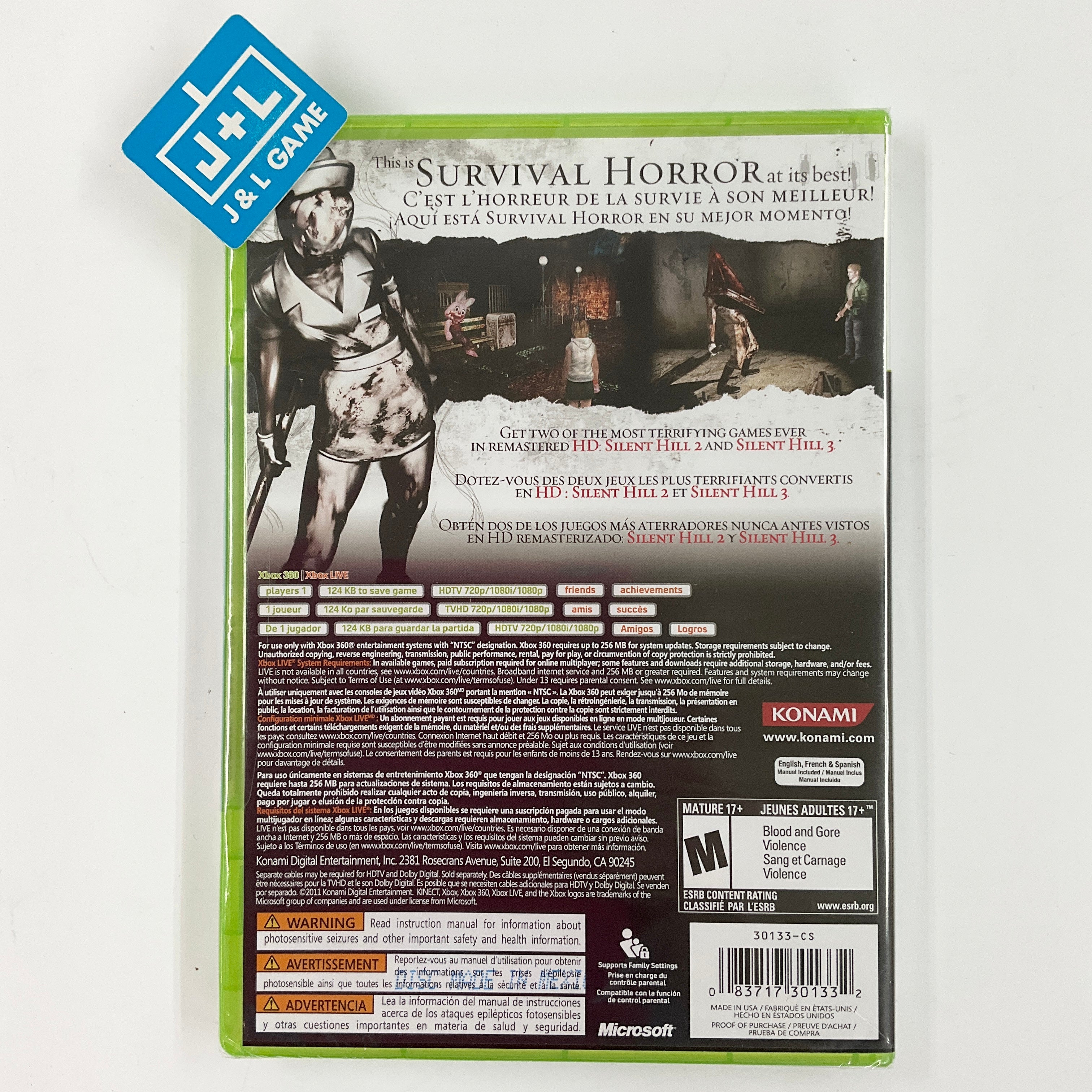 Silent Hill HD Collection - Xbox 360 Video Games Konami   