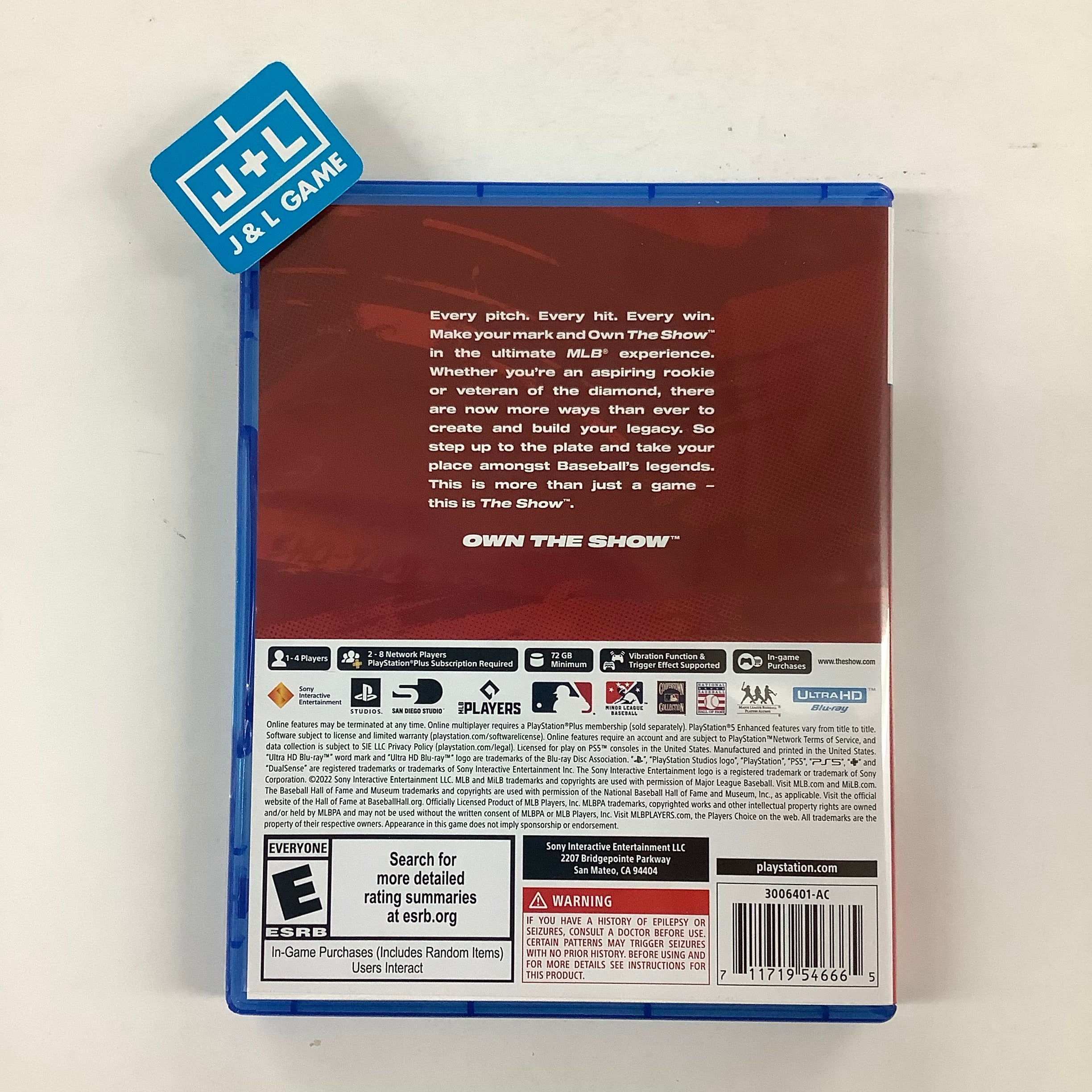 MLB The Show 22 - (PS5) PlayStation 5 [UNBOXING] Video Games MLB AM   