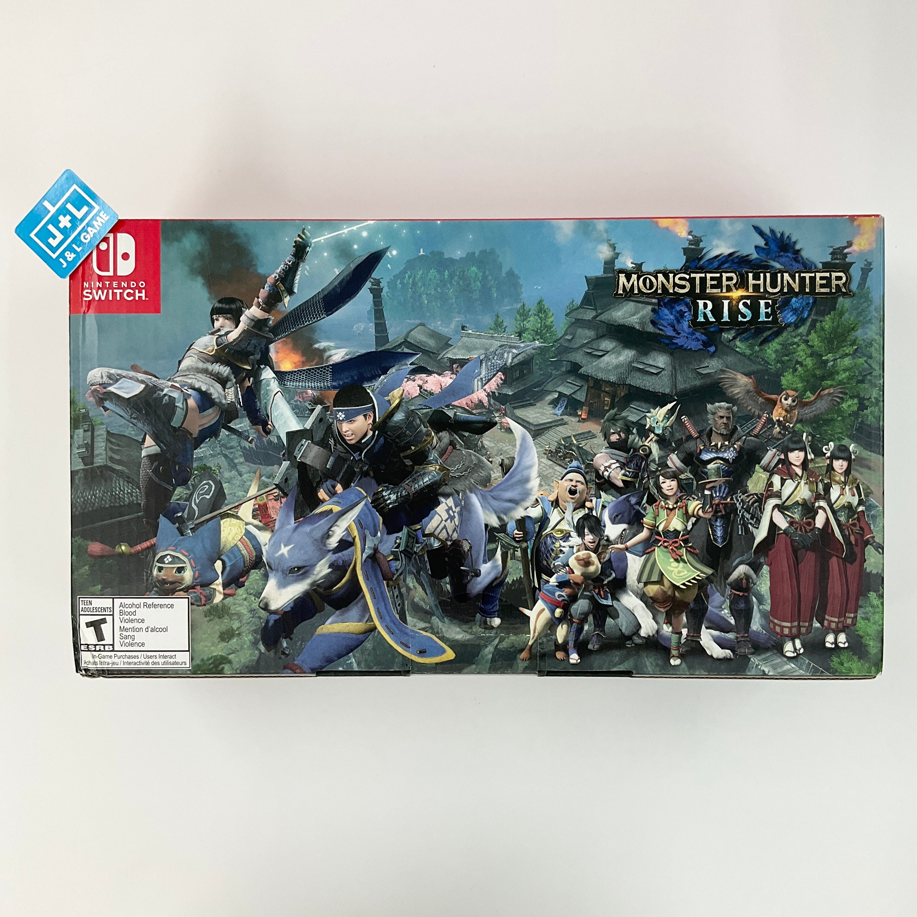 Nintendo Switch Monster Hunter Rise Deluxe Edition System - Nintendo Switch Consoles Nintendo   