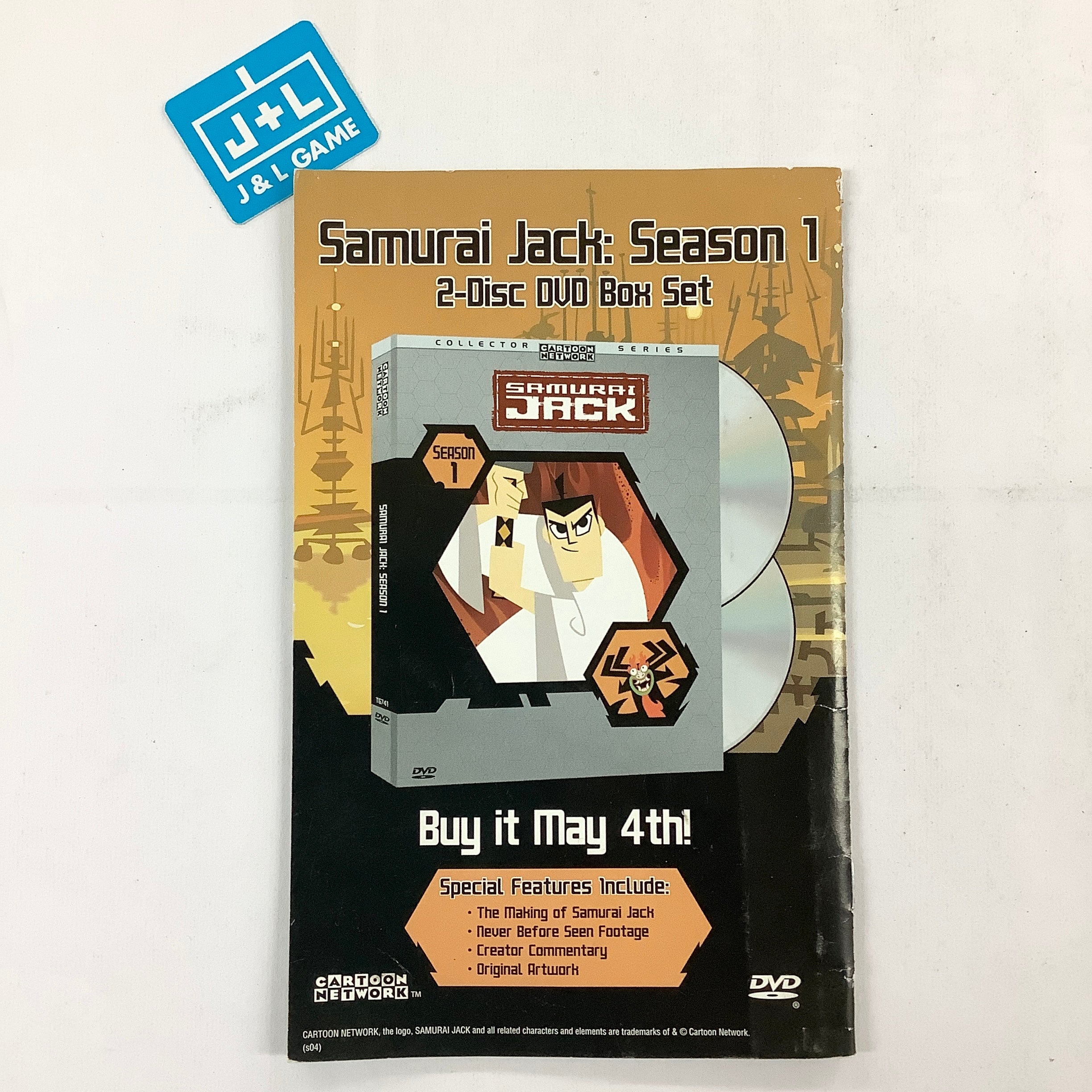Samurai Jack: The Shadow of Aku - (PS2) PlayStation 2 [Pre-Owned] Video Games Sega   