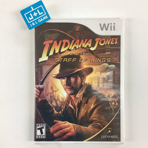 Indiana Jones and the Staff of Kings - Nintendo Wii Video Games LucasArts   