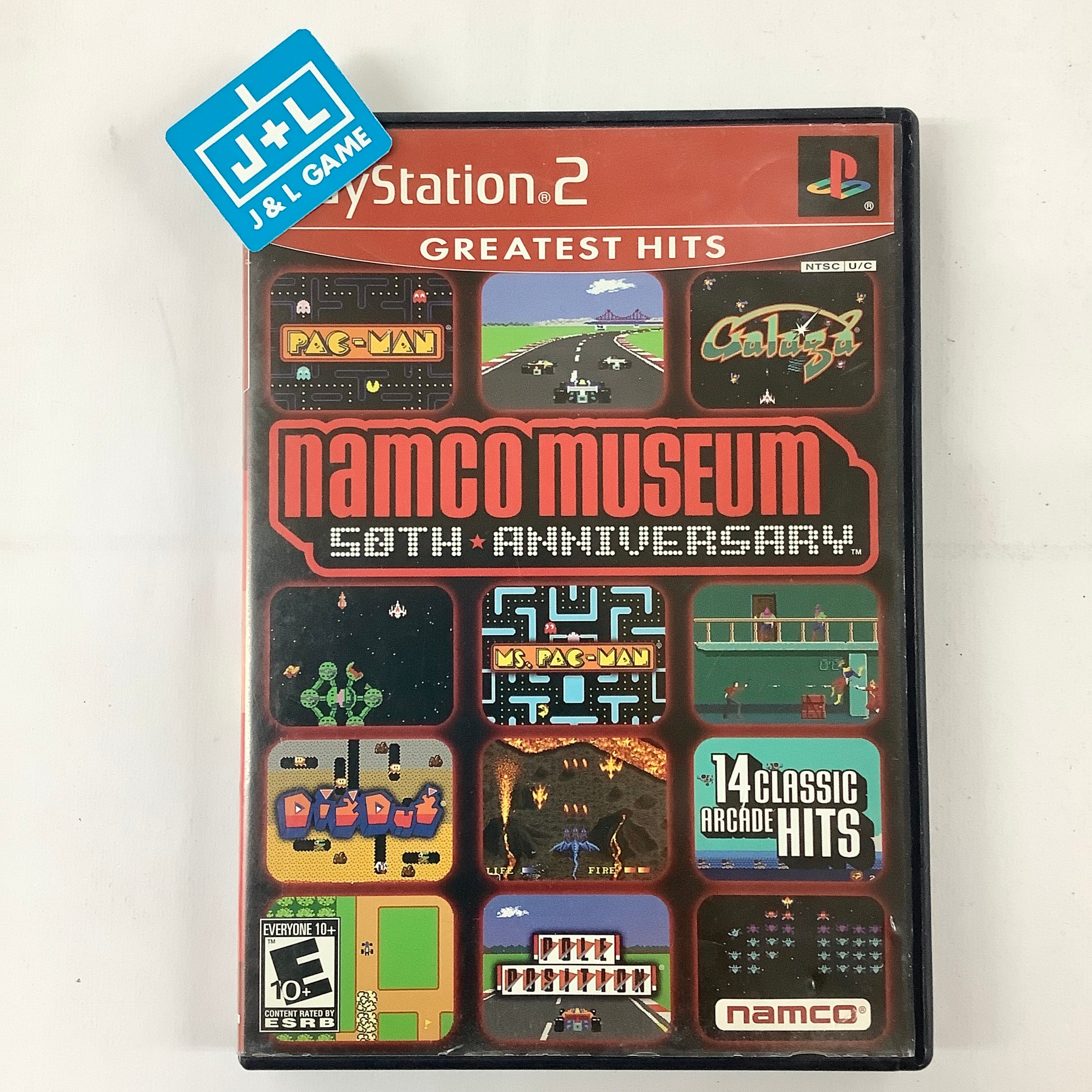 Namco Museum 50th Anniversary (Greatest Hits) - (PS2) PlayStation 2 [Pre-Owned] Video Games Namco   