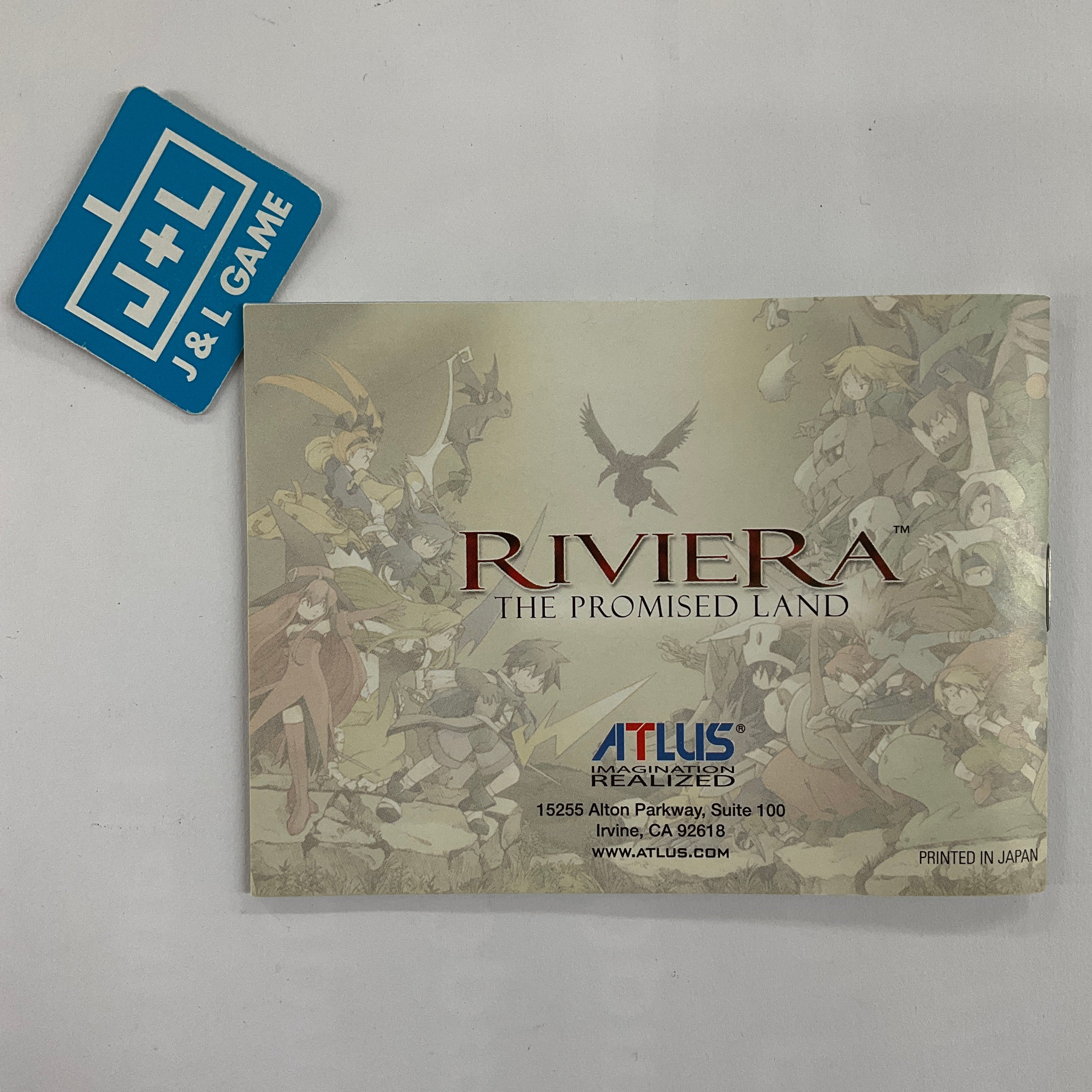 Riviera: The Promised Land - (GBA) Game Boy Advance [Pre-Owned] Video Games Atlus   