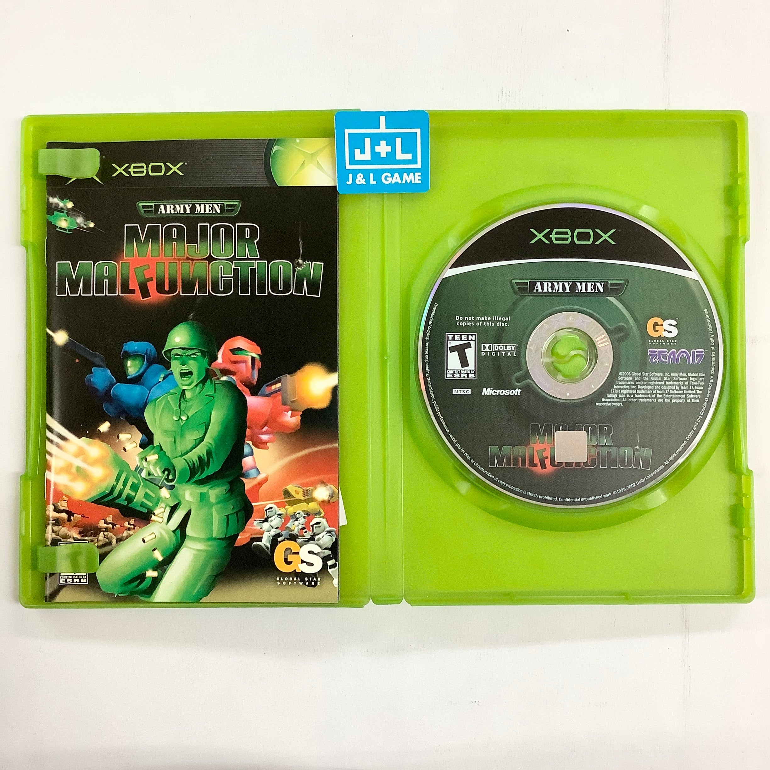 Army Men: Major Malfunction - (XB) Xbox [Pre-Owned] Video Games Global Star Software   