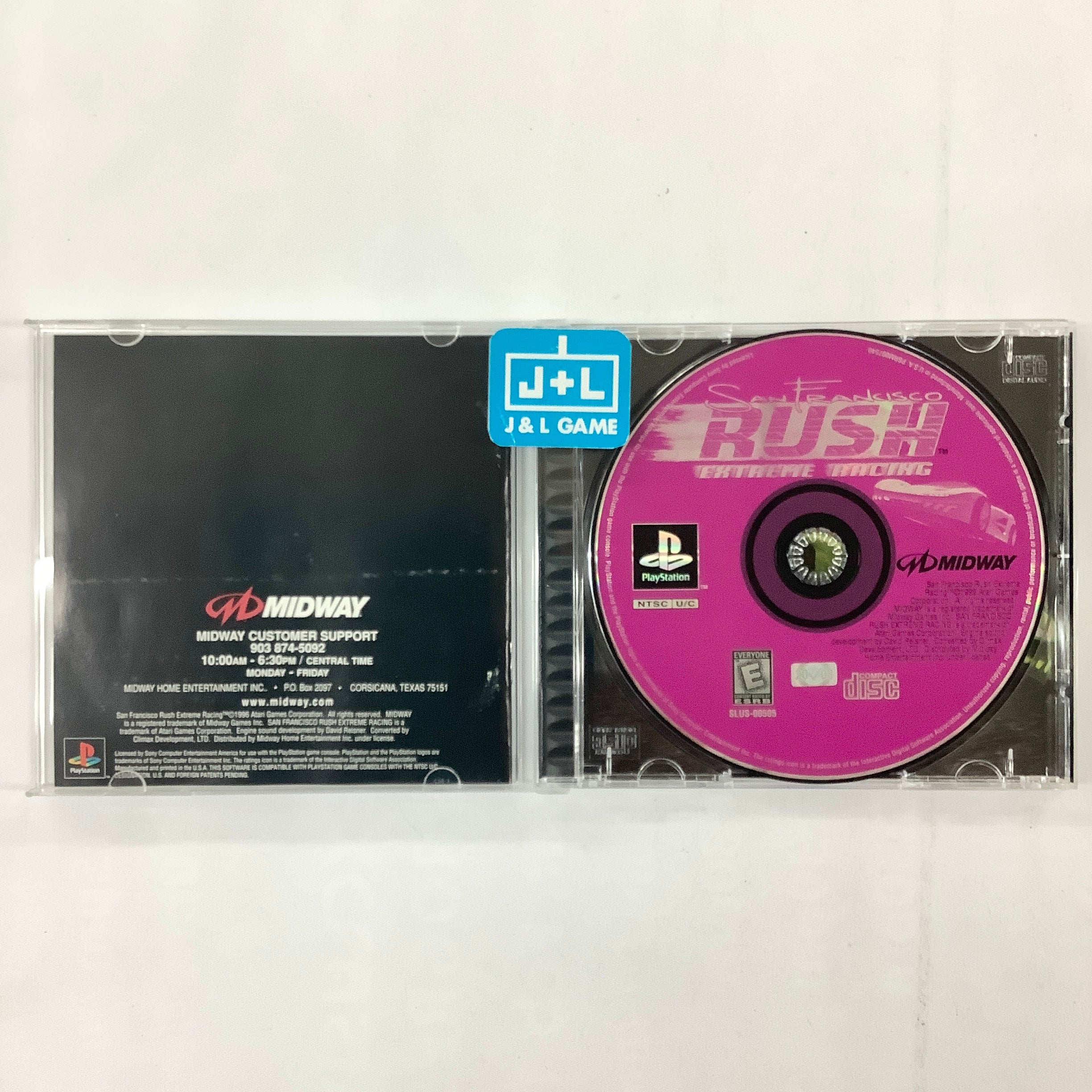 San Francisco Rush: Extreme Racing - (PS1) PlayStation 1 [Pre-Owned] Video Games Midway   
