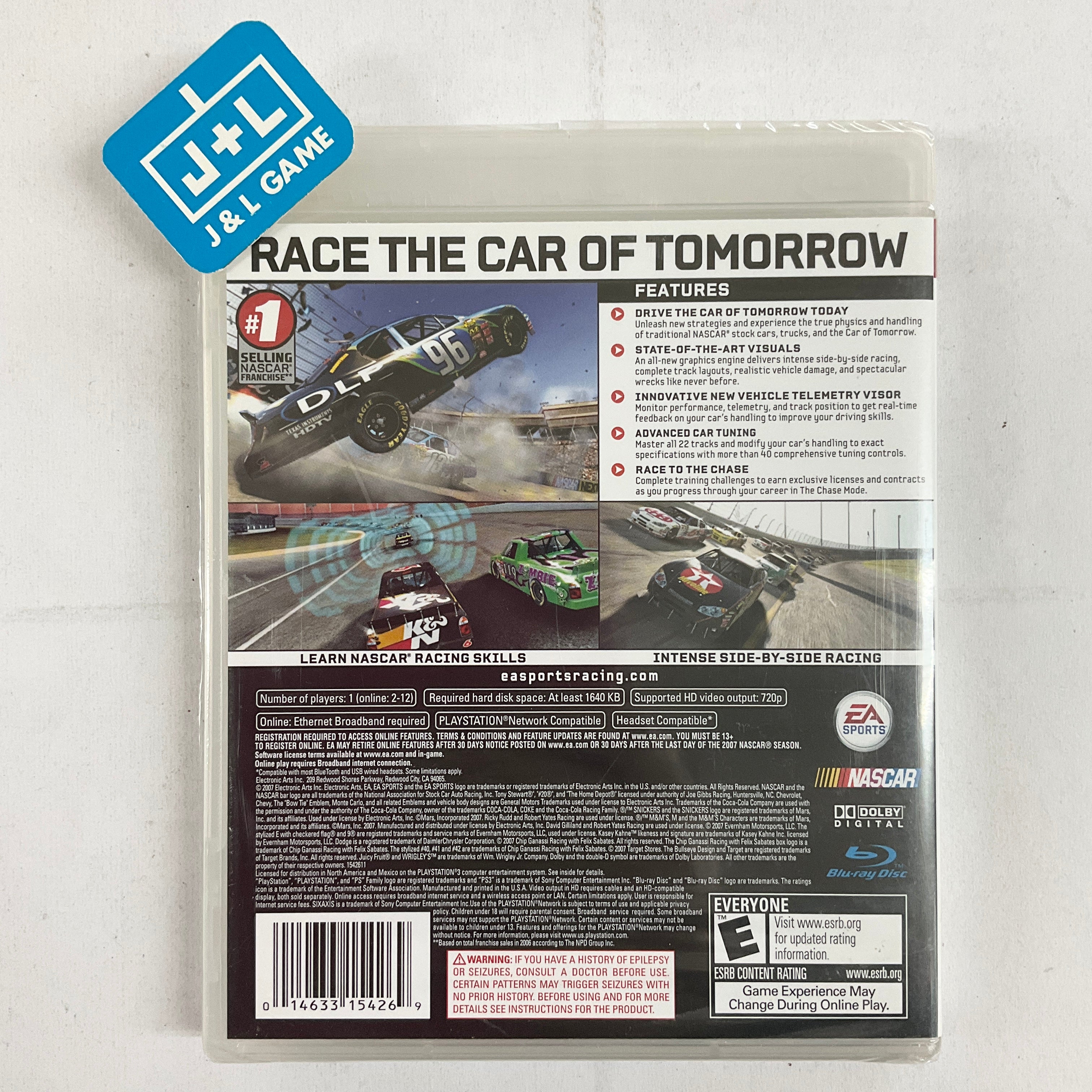 NASCAR 08 - (PS3) PlayStation 3 Video Games EA Sports   