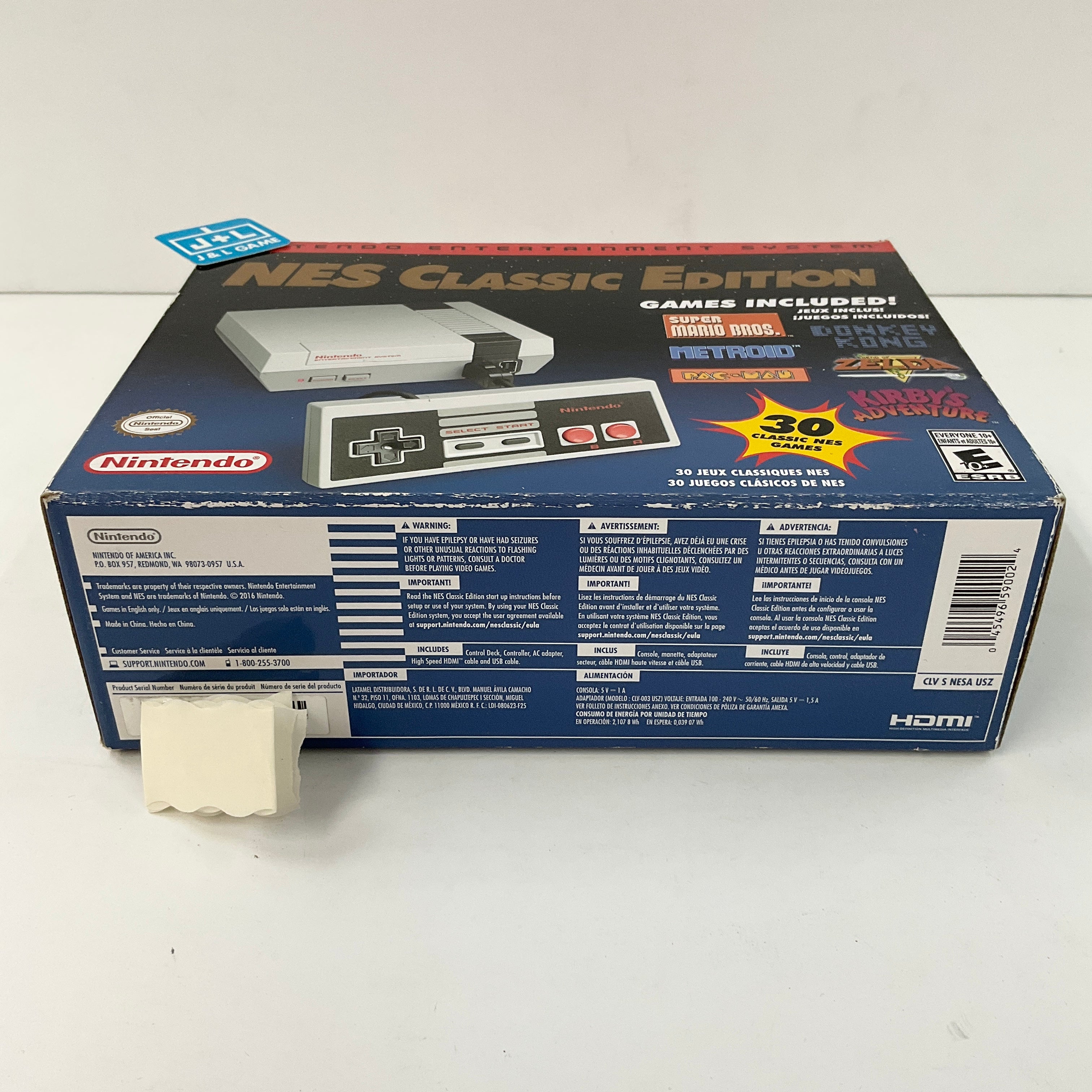Nintendo Entertainment System: NES Classic Edition Console - (NES) Nintendo CONSOLE Nintendo   