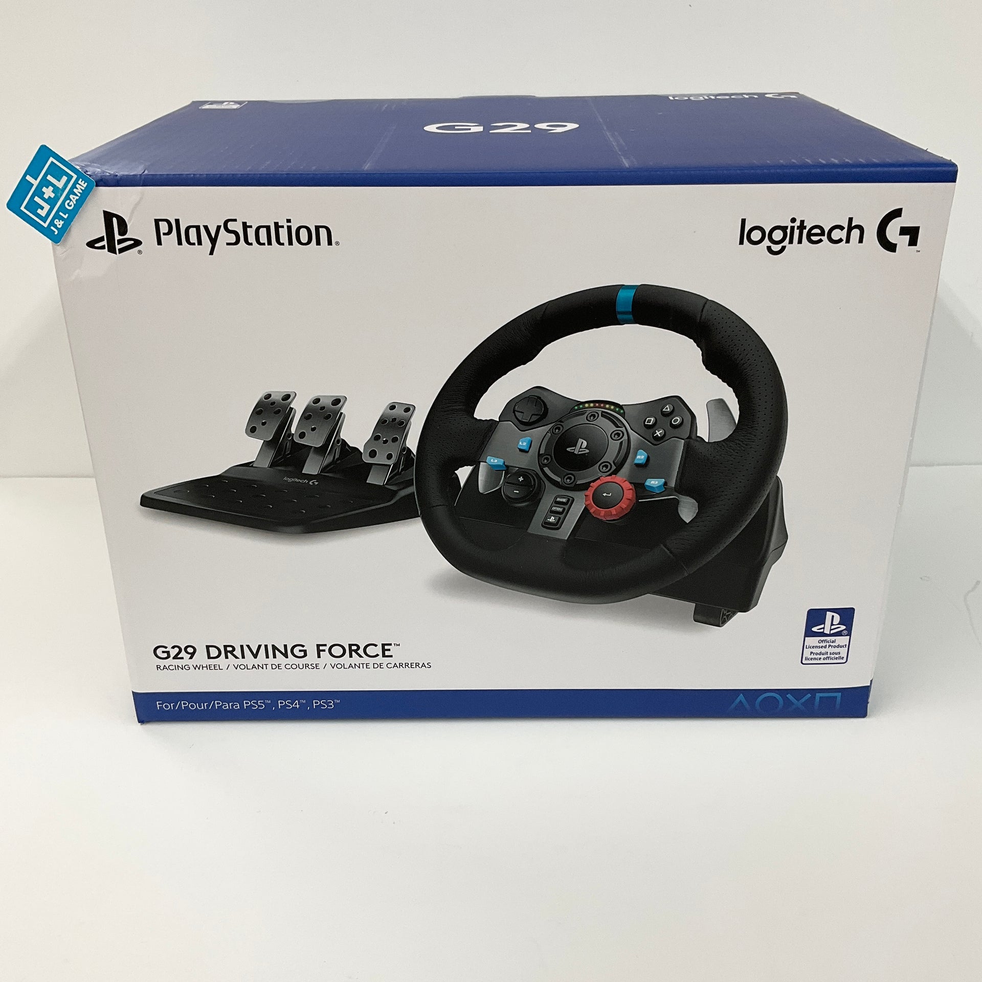 Logitech G29 Driving Force Racing Wheel with Pedals