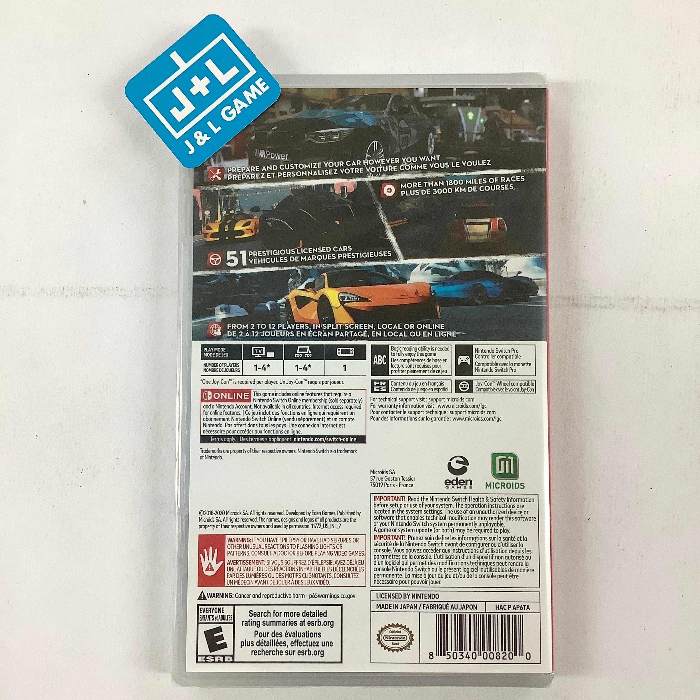Gear.Club Unlimited 2 - (NSW) Nintendo Switch Video Games Microids   