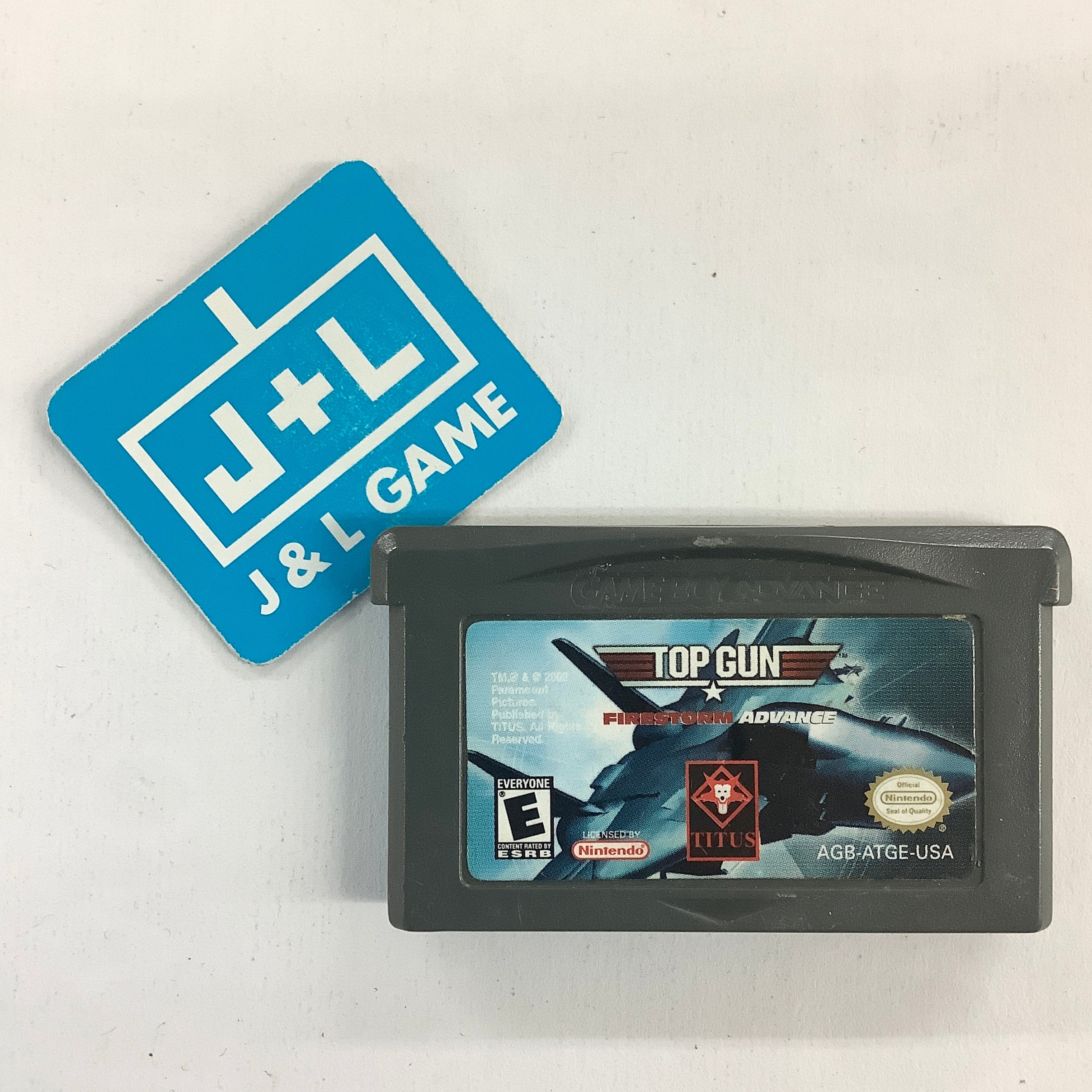 Top Gun: Firestorm Advance (Titus) - (GBA) Game Boy Advance [Pre-Owned] Video Games Titus Software   