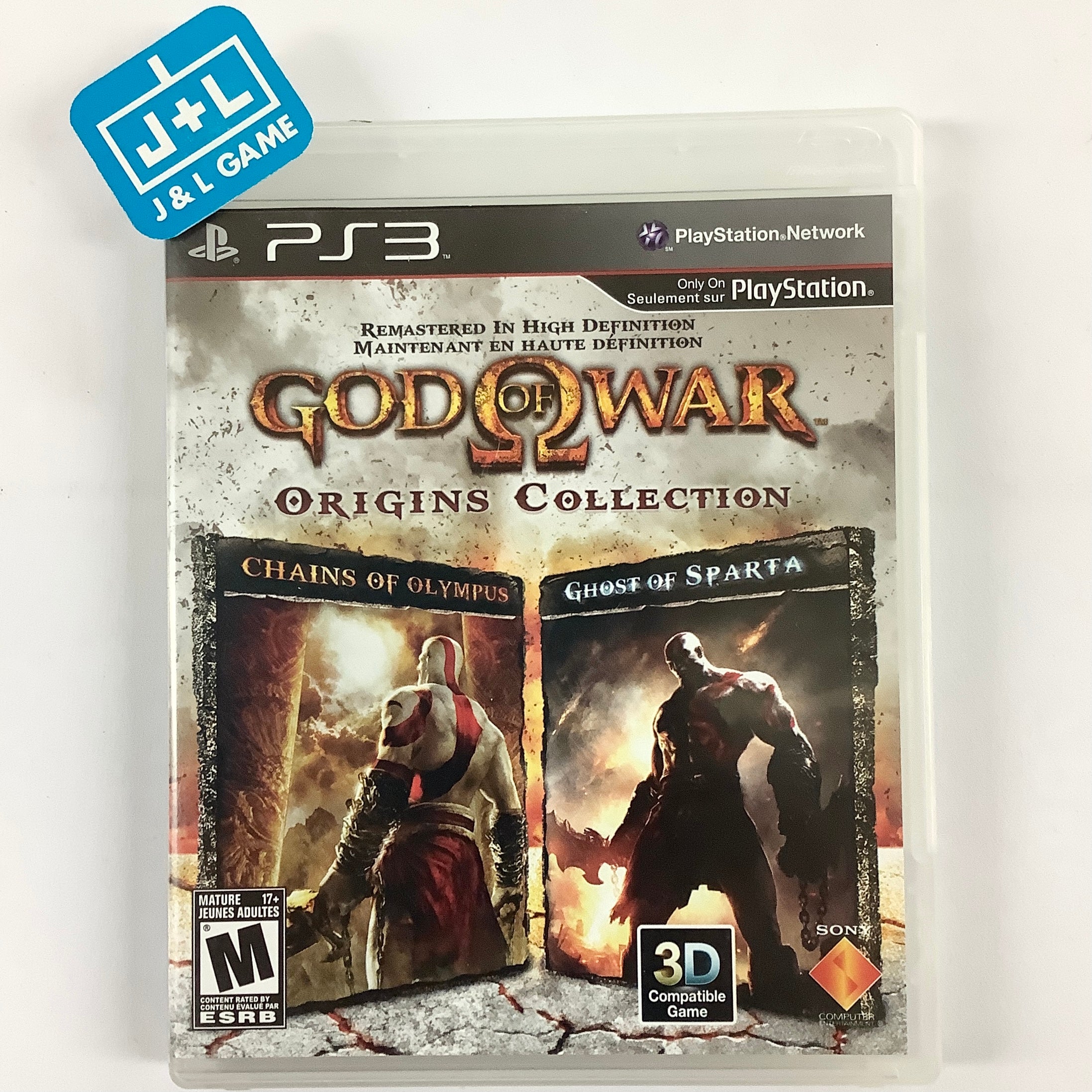 God of War: Origins Collection - (PS3) PlayStation 3 [Pre-Owned] Video Games SCEA   