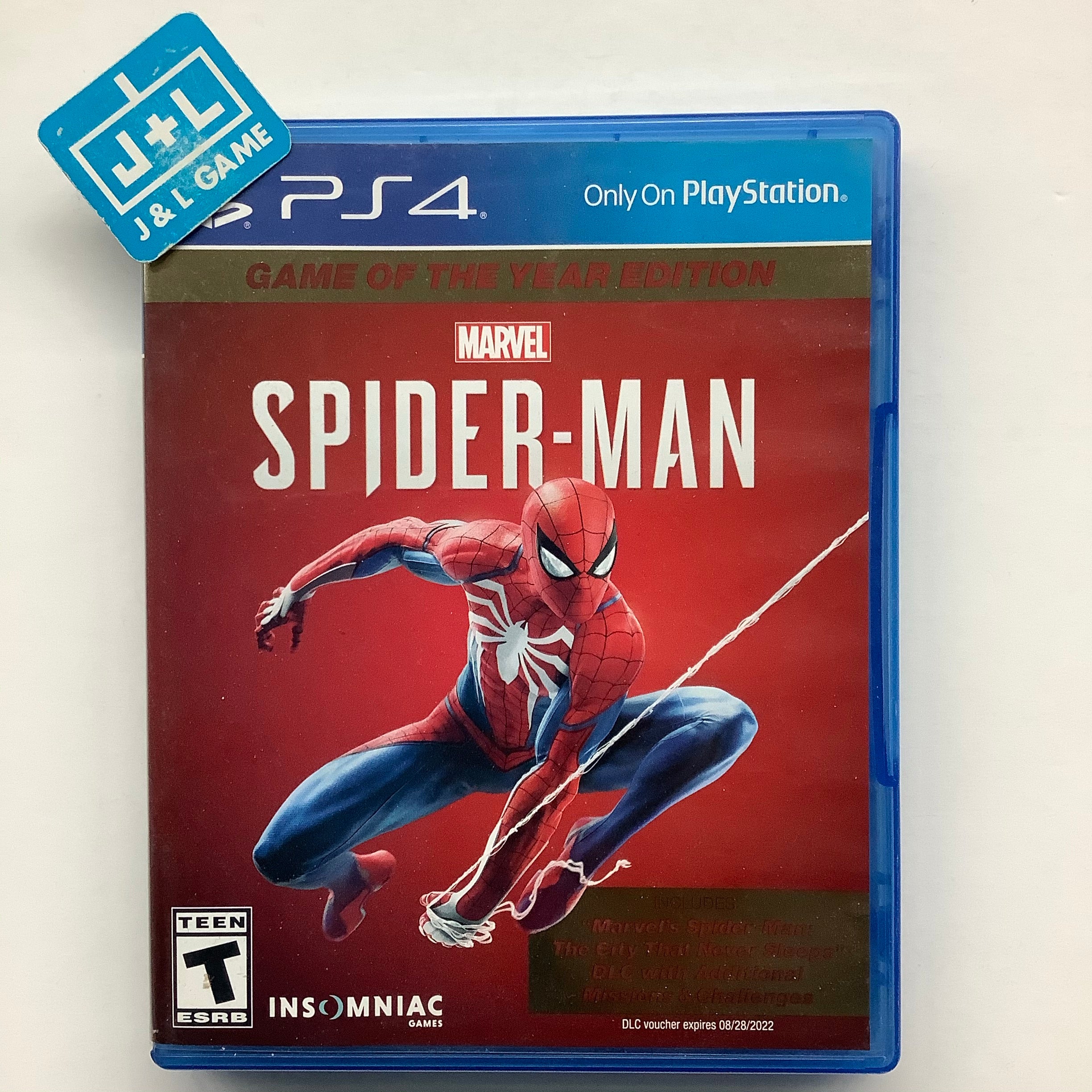 Marvel's Spider-Man: Game of The Year Edition - (PS4) PlayStation 4 [Pre-Owned] Video Games PlayStation   