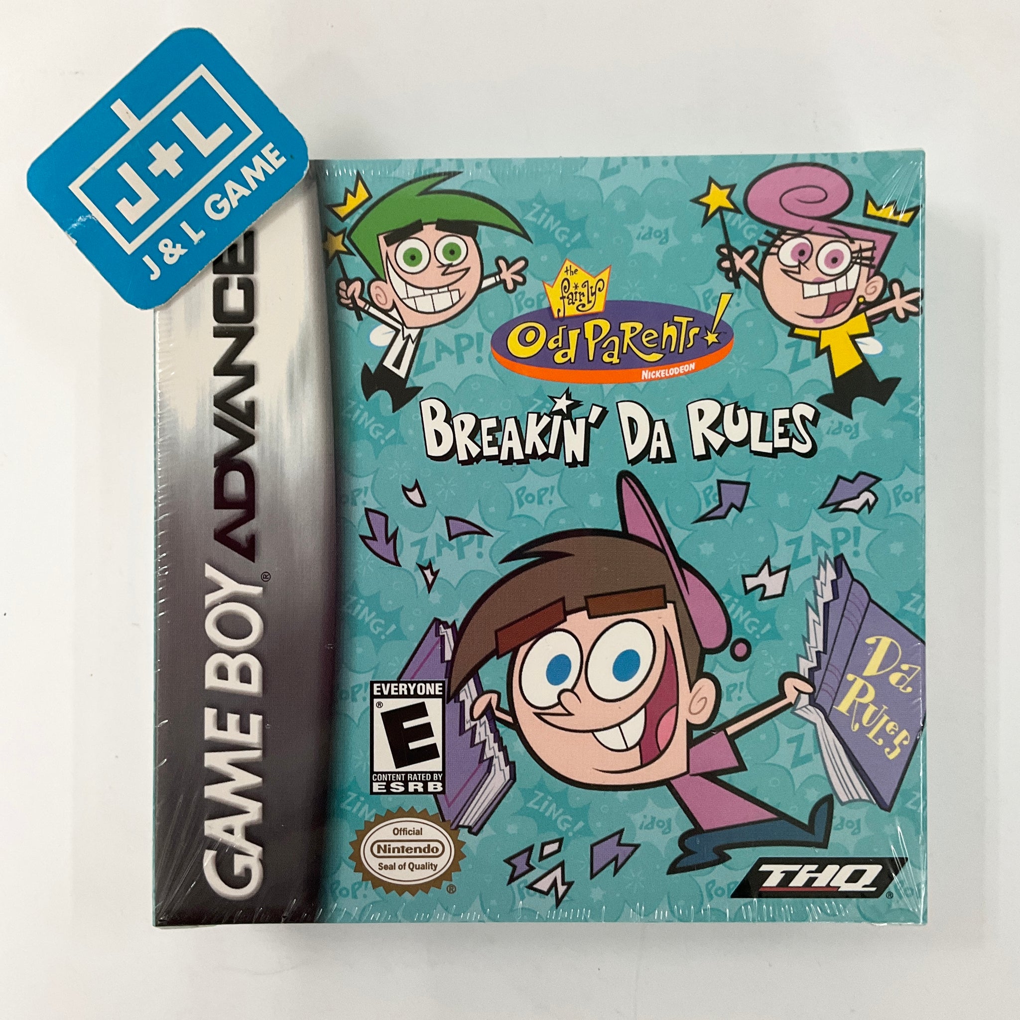 The Fairly OddParents! Breakin' Da Rules - (GBA) Game Boy Advance Video Games THQ   