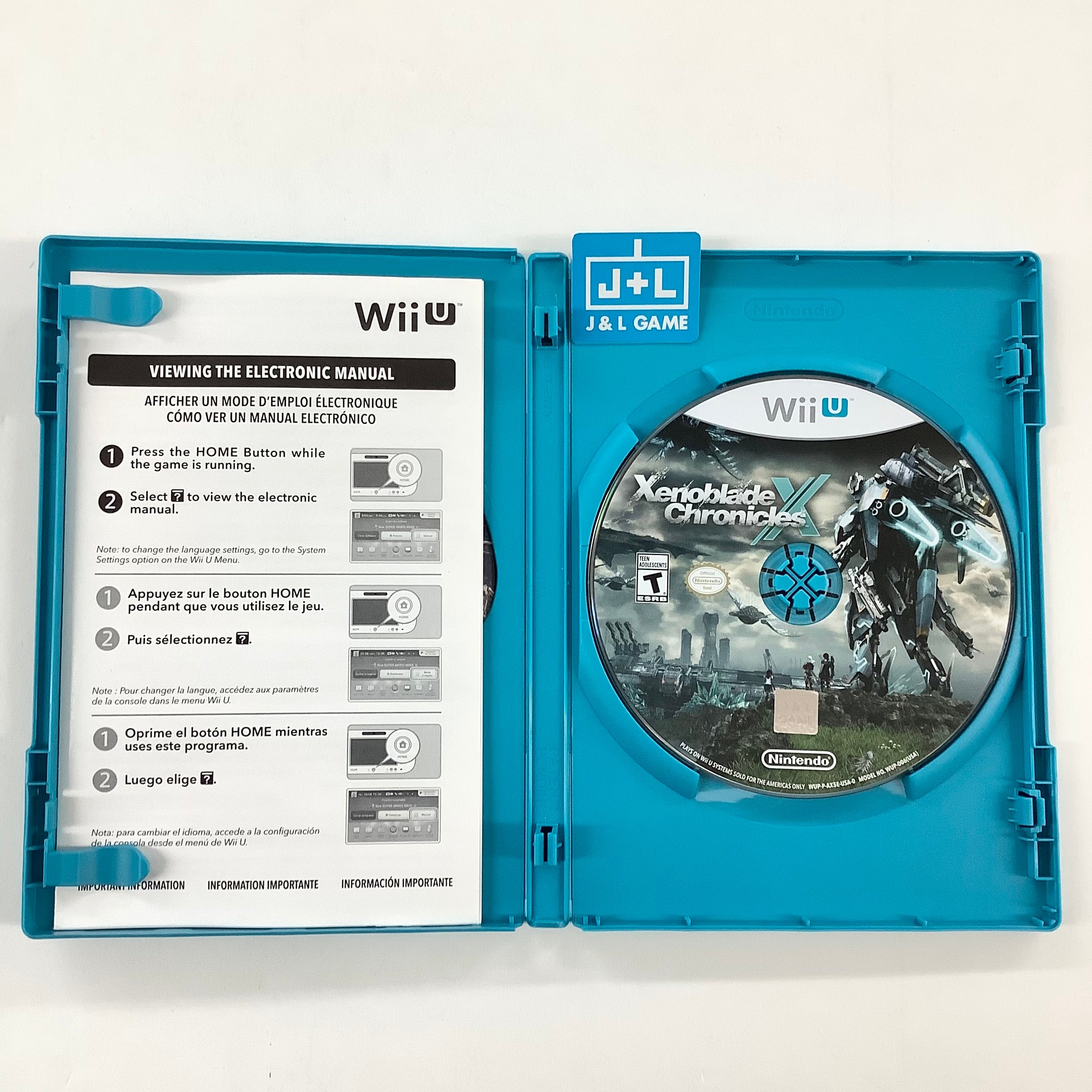 Xenoblade Chronicles X - Nintendo Wii U [Pre-Owned] | J&L Game