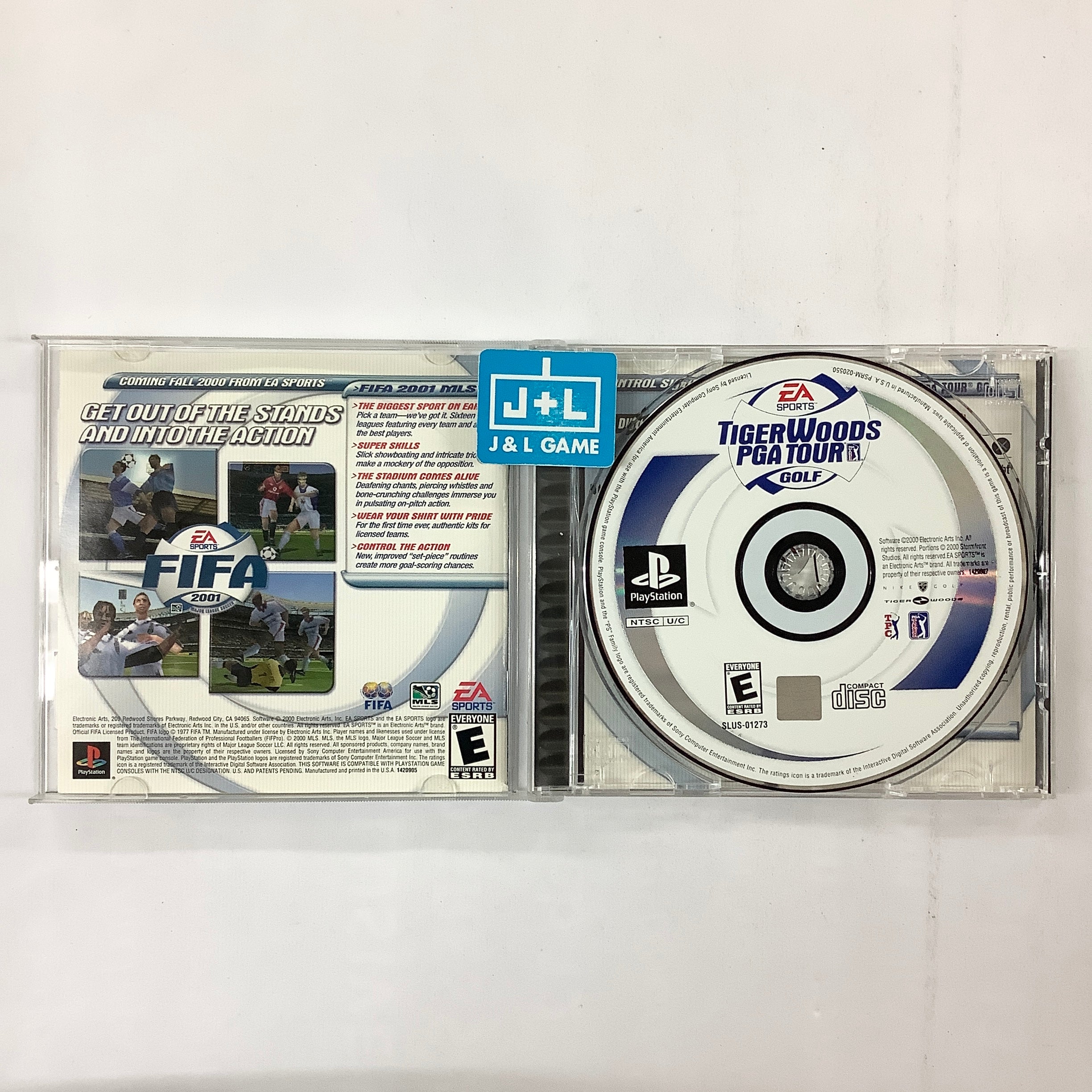 Tiger Woods PGA Tour Golf - (PS1) PlayStation 1 [Pre-Owned] Video Games EA Sports   