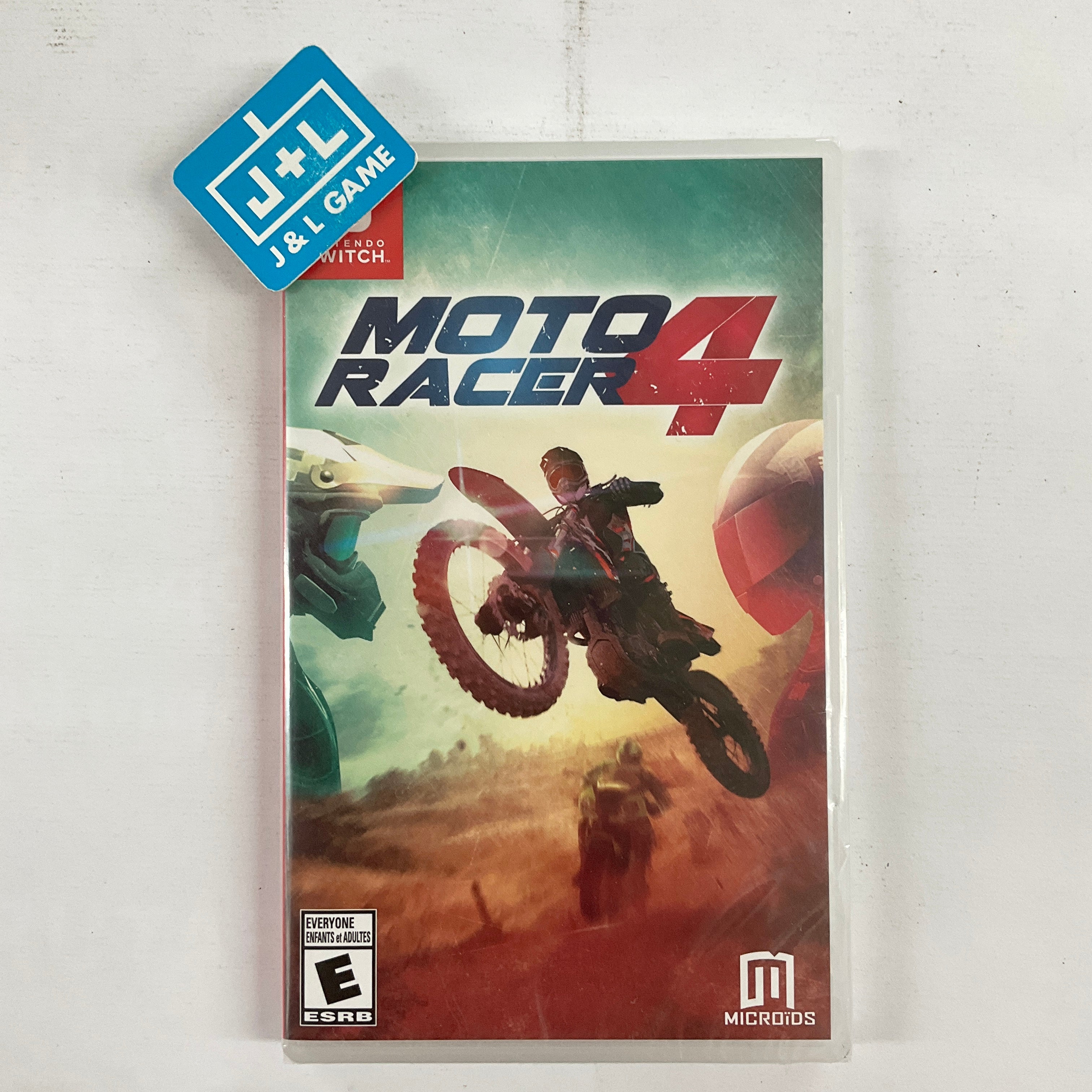 Moto Racer 4 - (NSW) Nintendo Switch Video Games Microids   