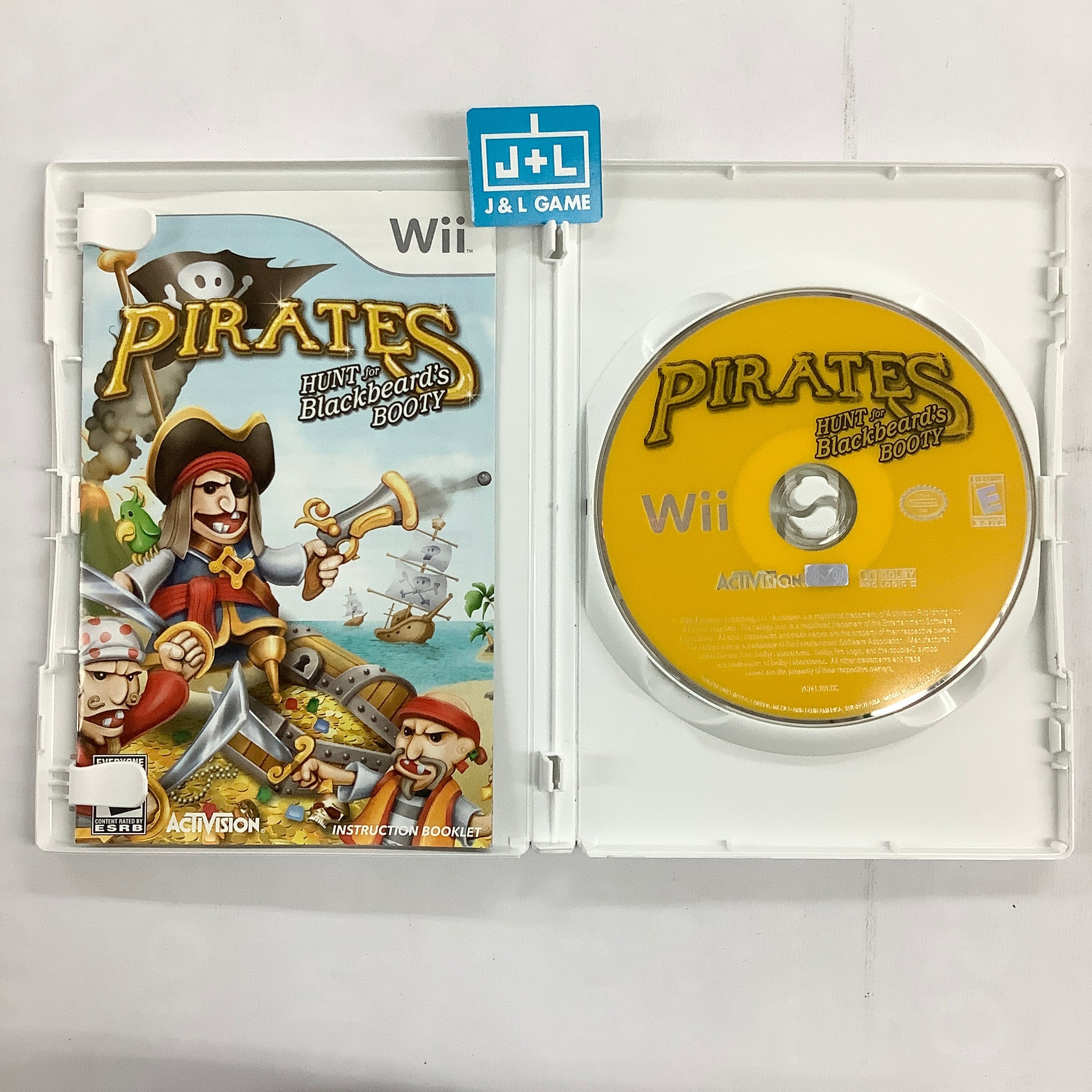 Pirates: Hunt for Blackbeard's Booty - Nintendo Wii [Pre-Owned] Video Games Activision   