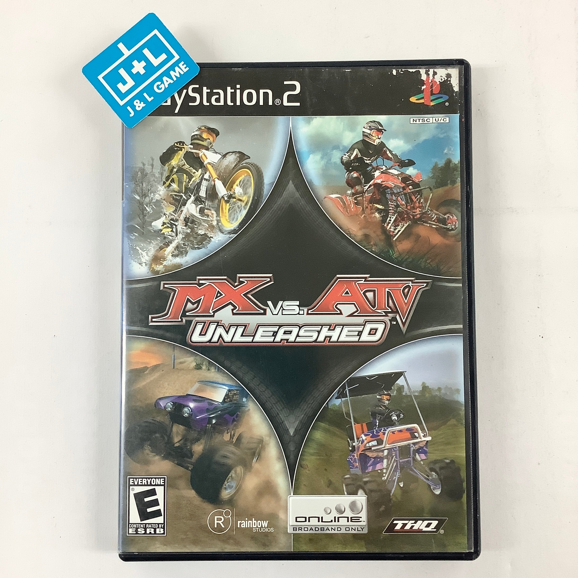 MX vs. ATV Unleashed - (PS2) PlayStation 2 [Pre-Owned] Video Games THQ   