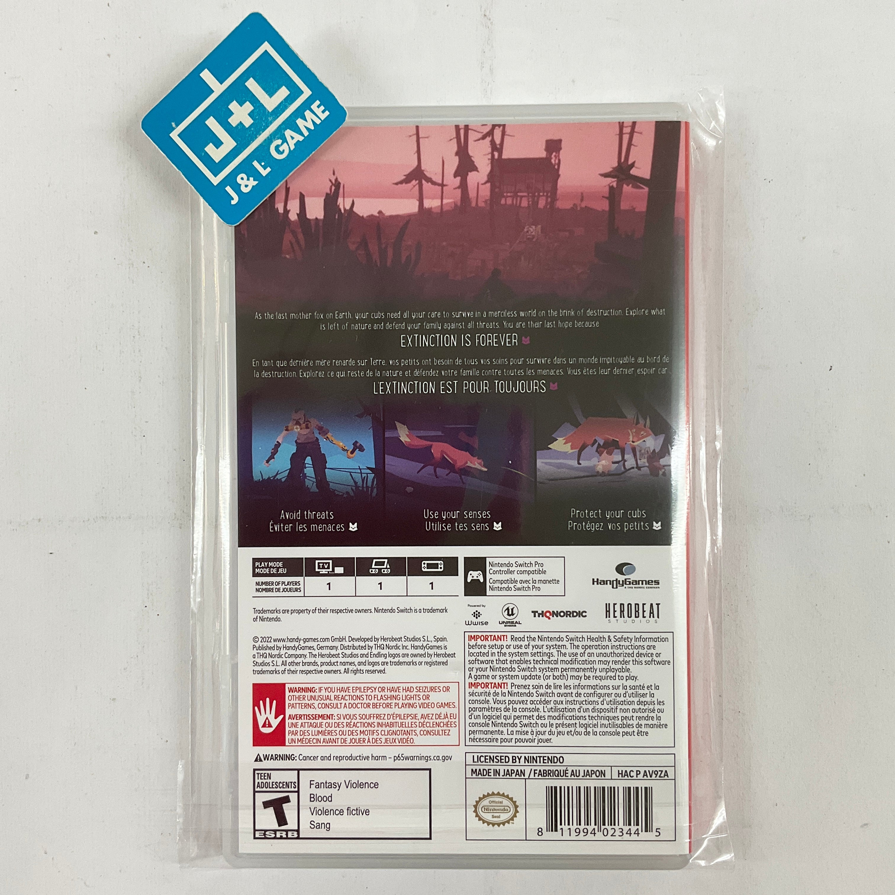 Endling - Extinction is Forever - (NSW) Nintendo Switch [UNBOXING] Video Games THQ Nordic   