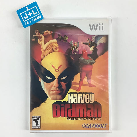 Harvey Birdman: Attorney at Law - Nintendo Wii Video Games Capcom   