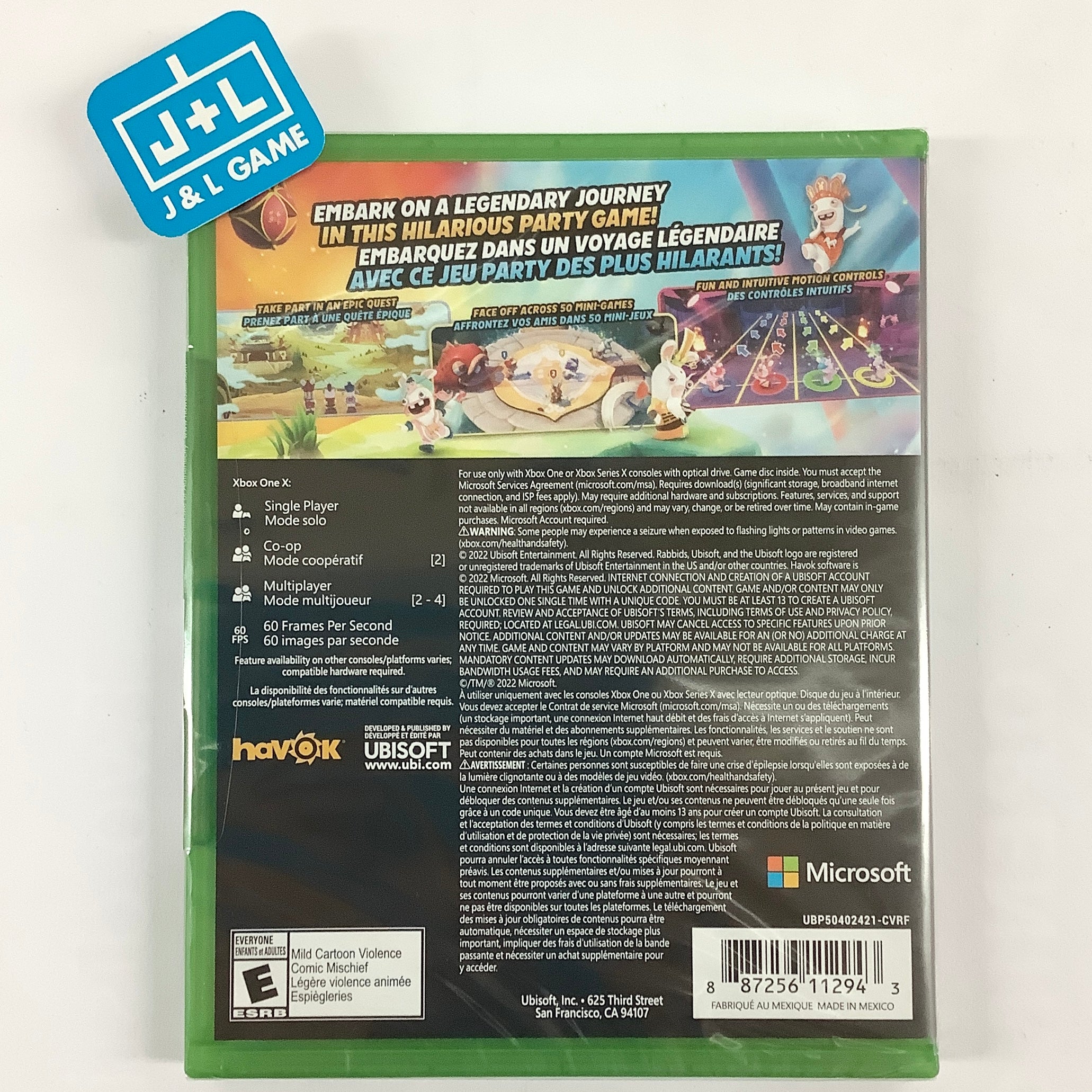 Rabbids: Party of Legends - (XB1) Xbox One Video Games Ubisoft   