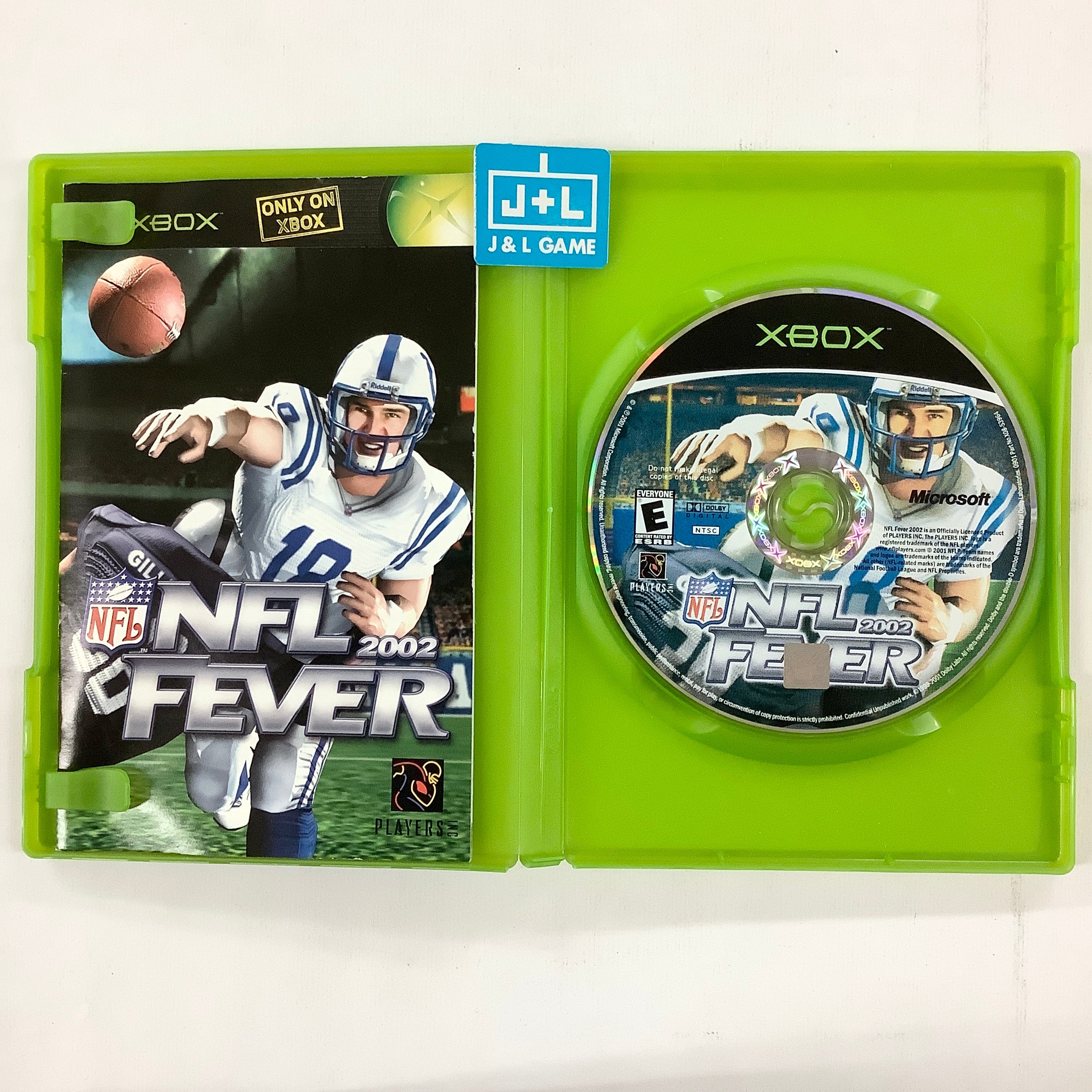 NFL Fever 2002 - (XB) Xbox [Pre-Owned] Video Games Microsoft Game Studios   