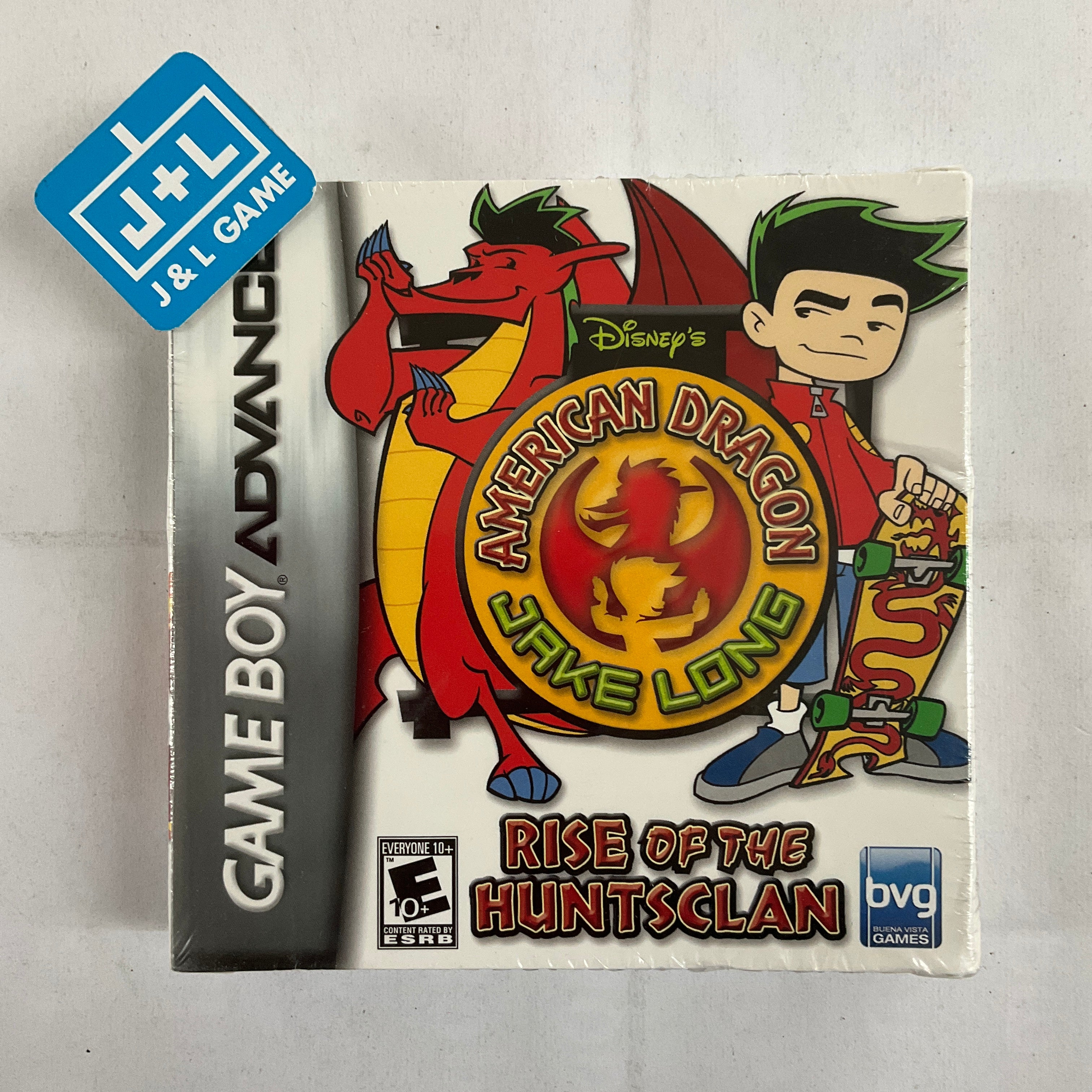 Disney's American Dragon: Jake Long, Rise of the Huntsclan - (GBA) Game Boy Advance Video Games Buena Vista Games   