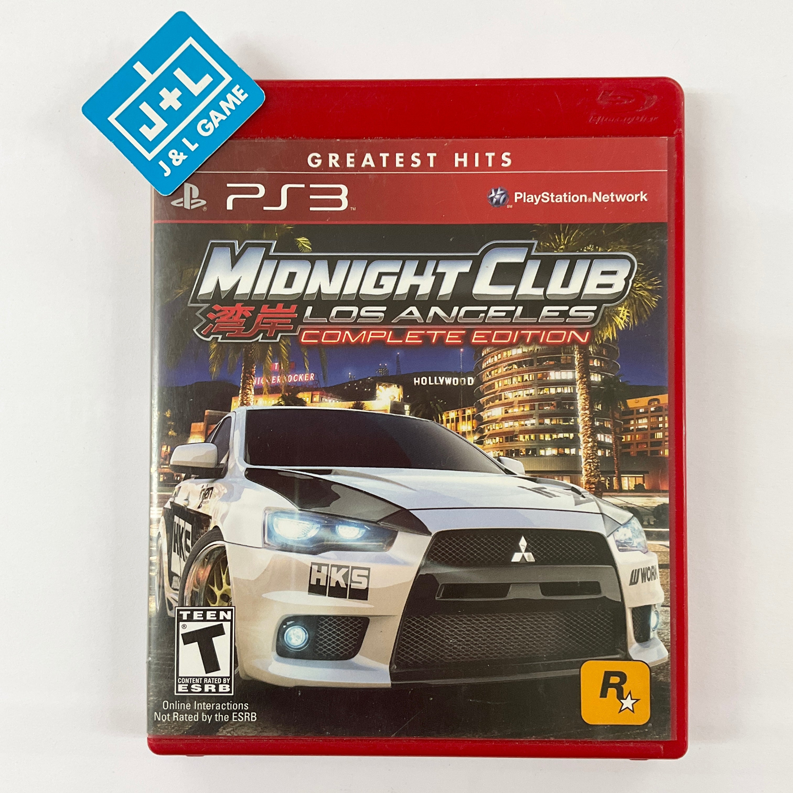 Midnight Club: Los Angeles Complete Edition (Greatest Hits) - (PS3) PlayStation 3 [Pre-Owned] Video Games Rockstar Games   