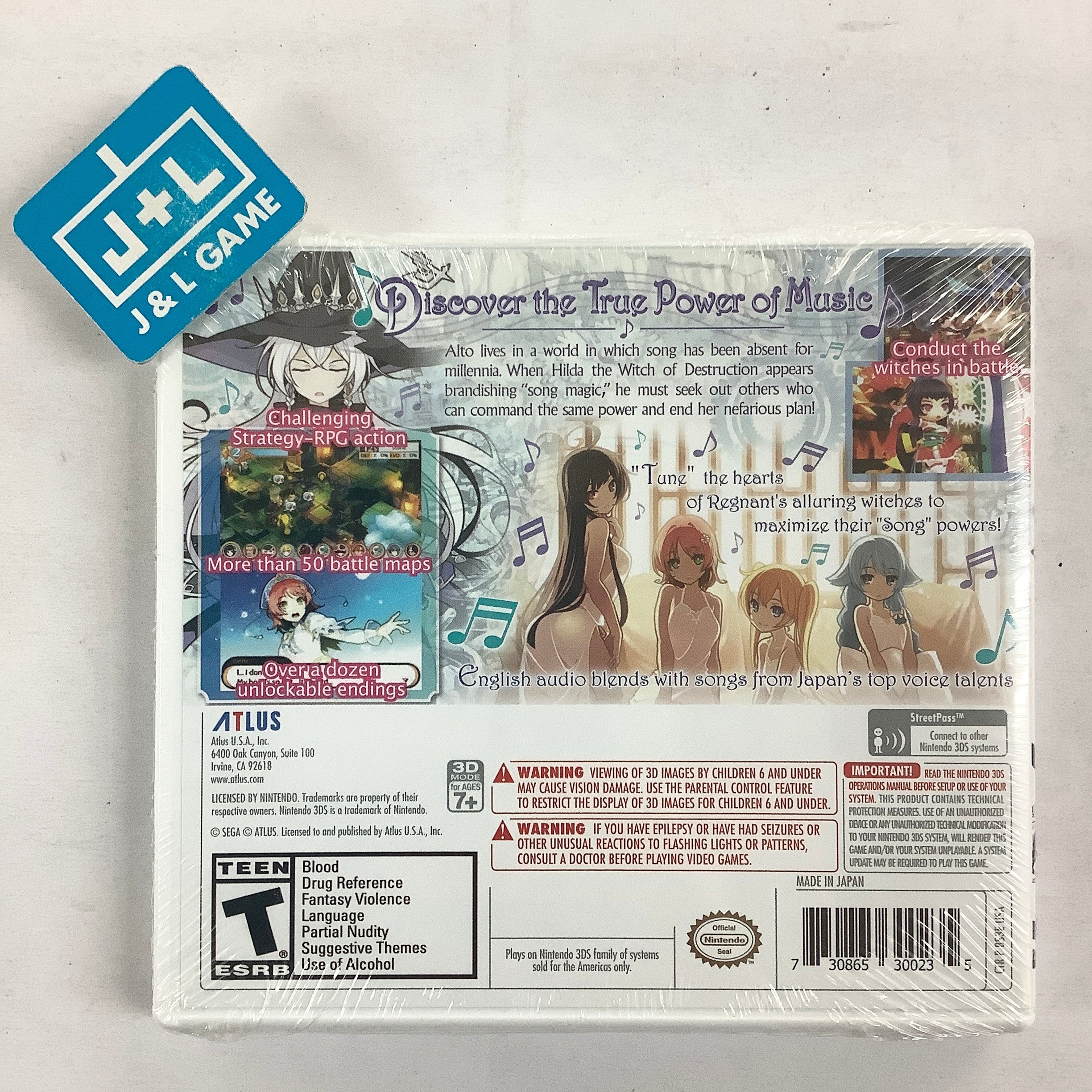 Stella Glow - Nintendo 3DS Video Games Atlus   