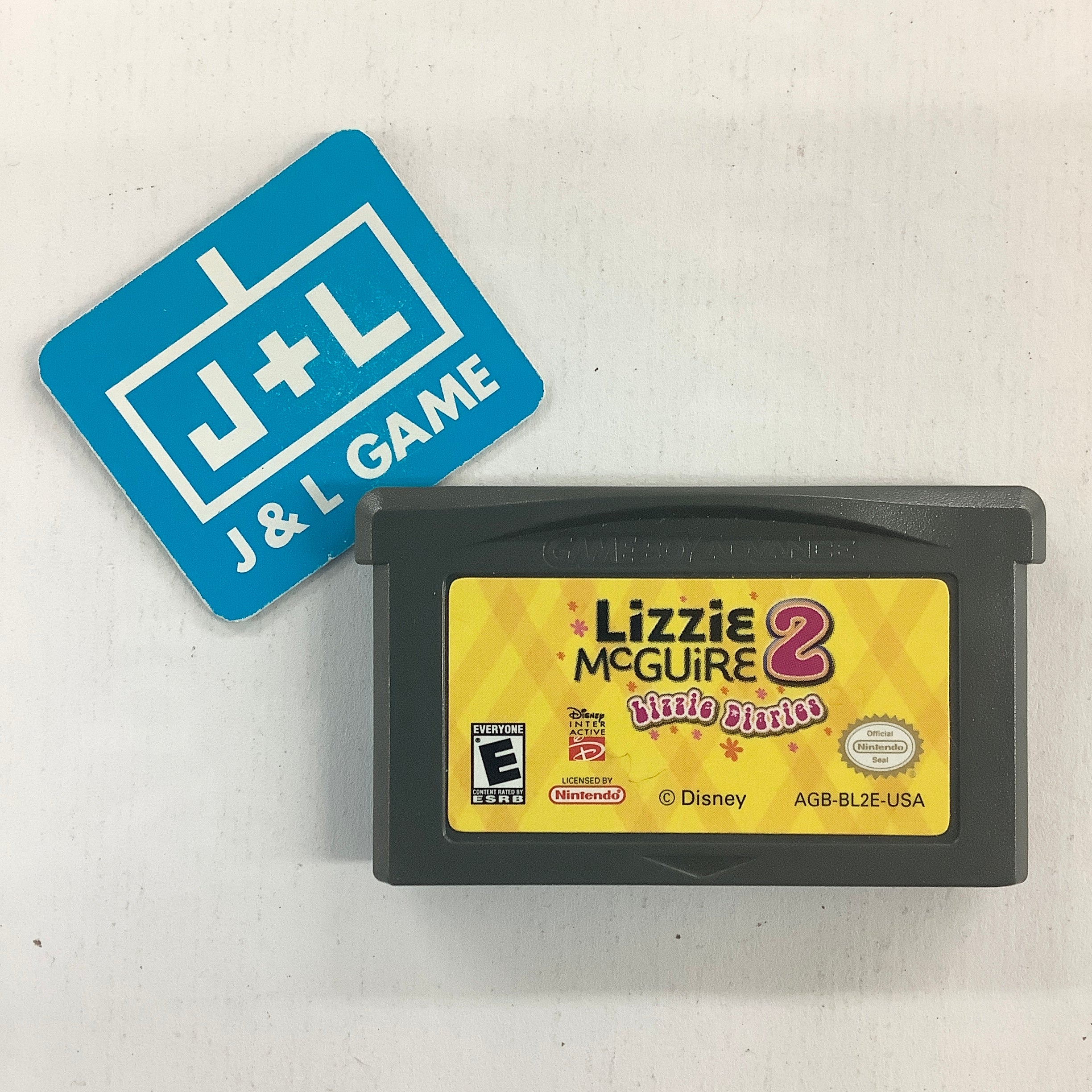 Lizzie McGuire 2: Lizzie Diaries - (GBA) Game Boy Advance [Pre-Owned] Video Games Disney Interactive   