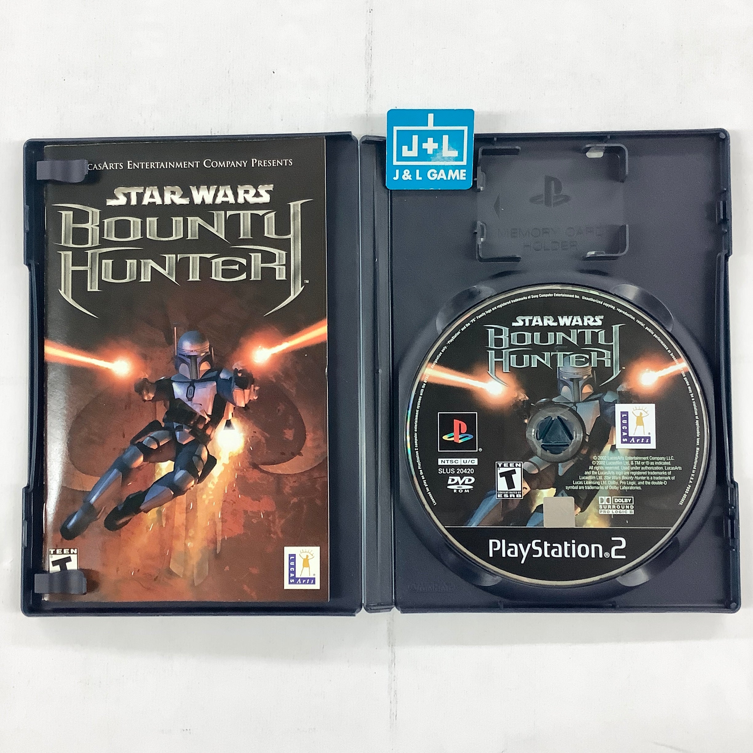 Star Wars: Bounty Hunter - (PS2) PlayStation 2 [Pre-Owned] Video Games LucasArts   