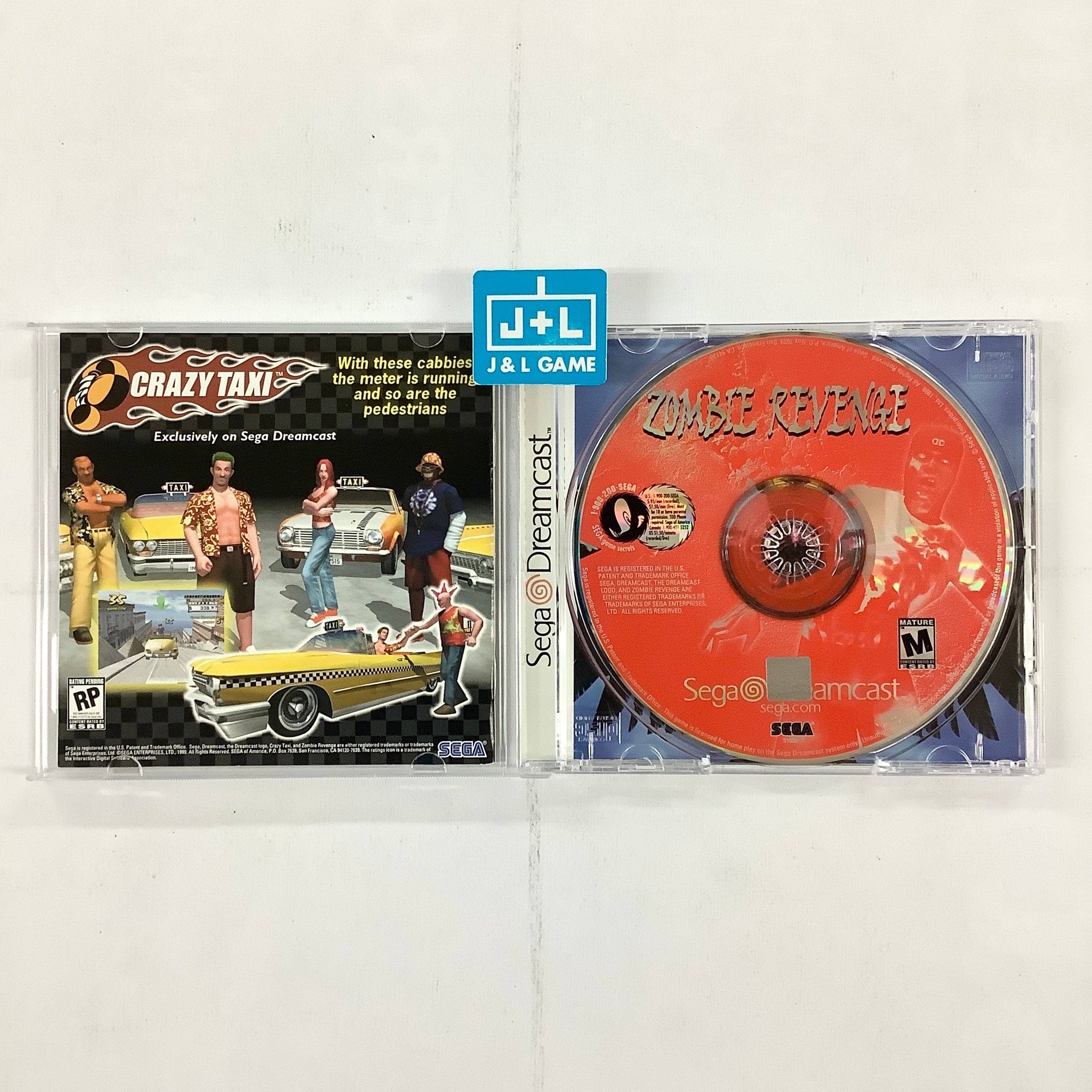 Zombie Revenge - (DC) SEGA Dreamcast  [Pre-Owned] Video Games Sega   