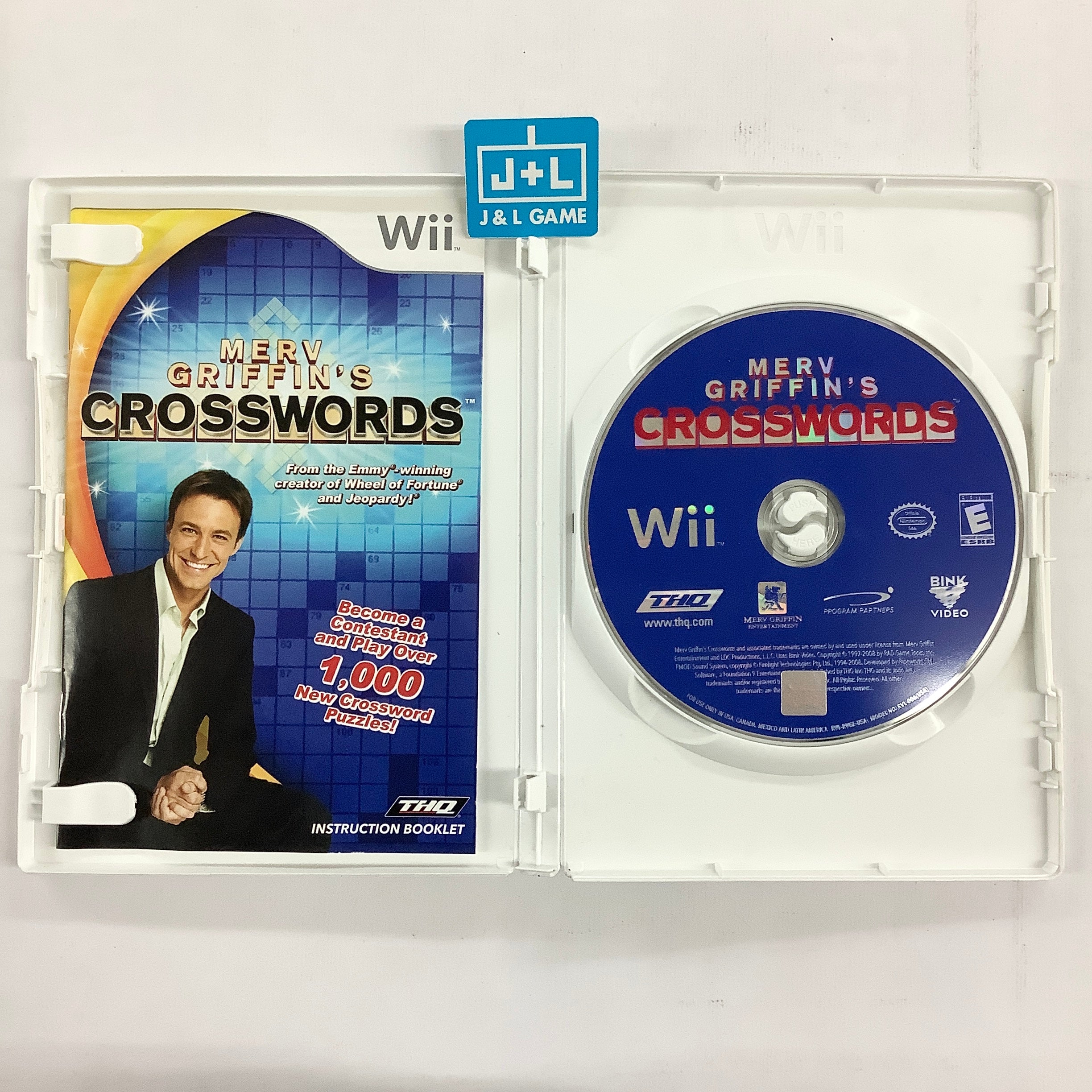 Merv Griffin's Crosswords - Nintendo Wii [Pre-Owned] Video Games THQ   