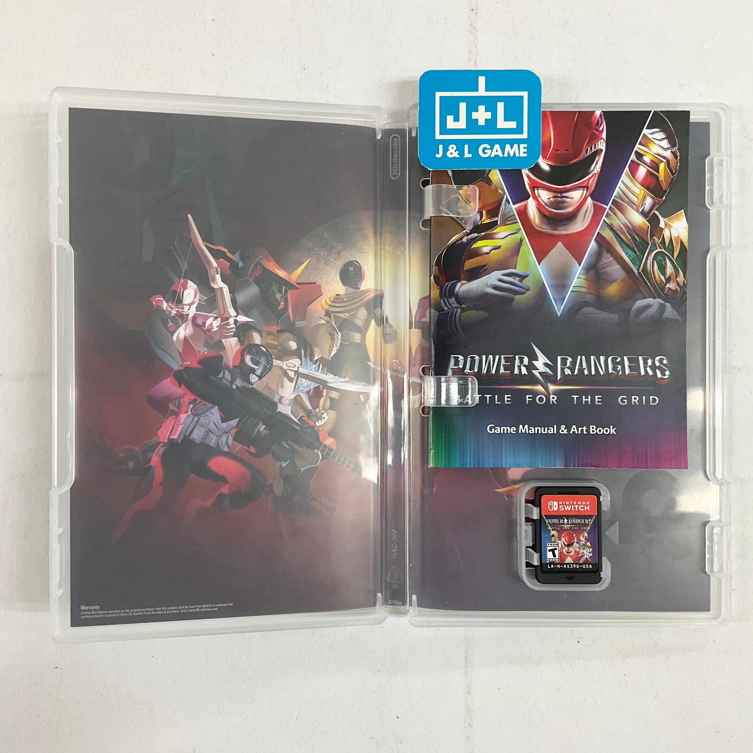 Power Rangers: Battle for the Grid (Limited Run #038) - (NSW) Nintendo Switch [Pre-Owned] Video Games Limited Run Games   