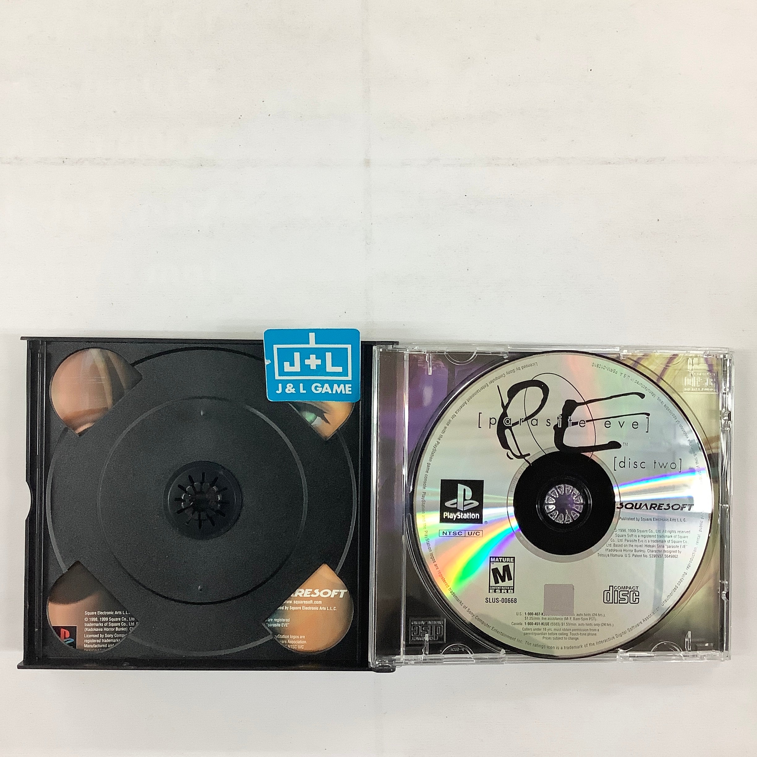 Parasite Eve (Greatest Hits) - (PS1) PlayStation 1 [Pre-Owned] Video Games SquareSoft   
