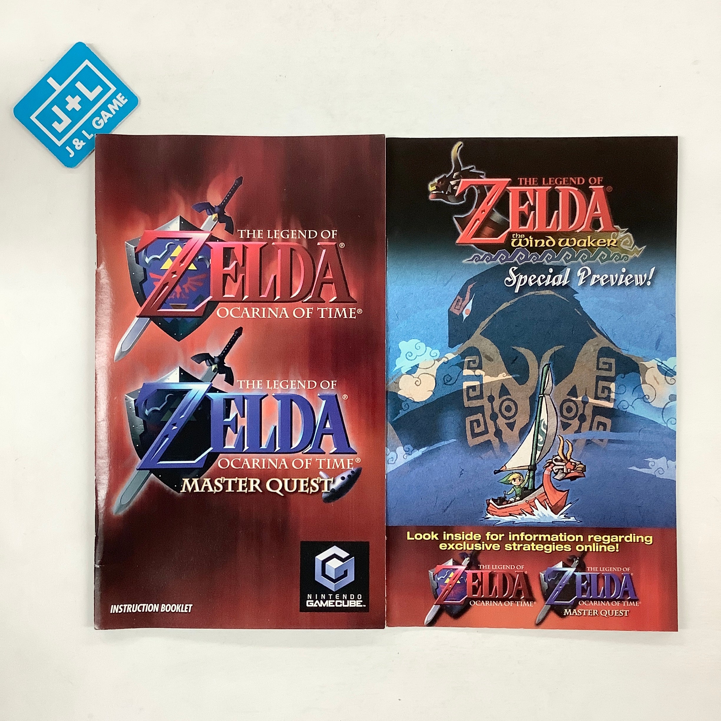 The Legend of Zelda: Ocarina of Time / Master Quest - (GC) GameCube [Pre-Owned] Video Games Nintendo   