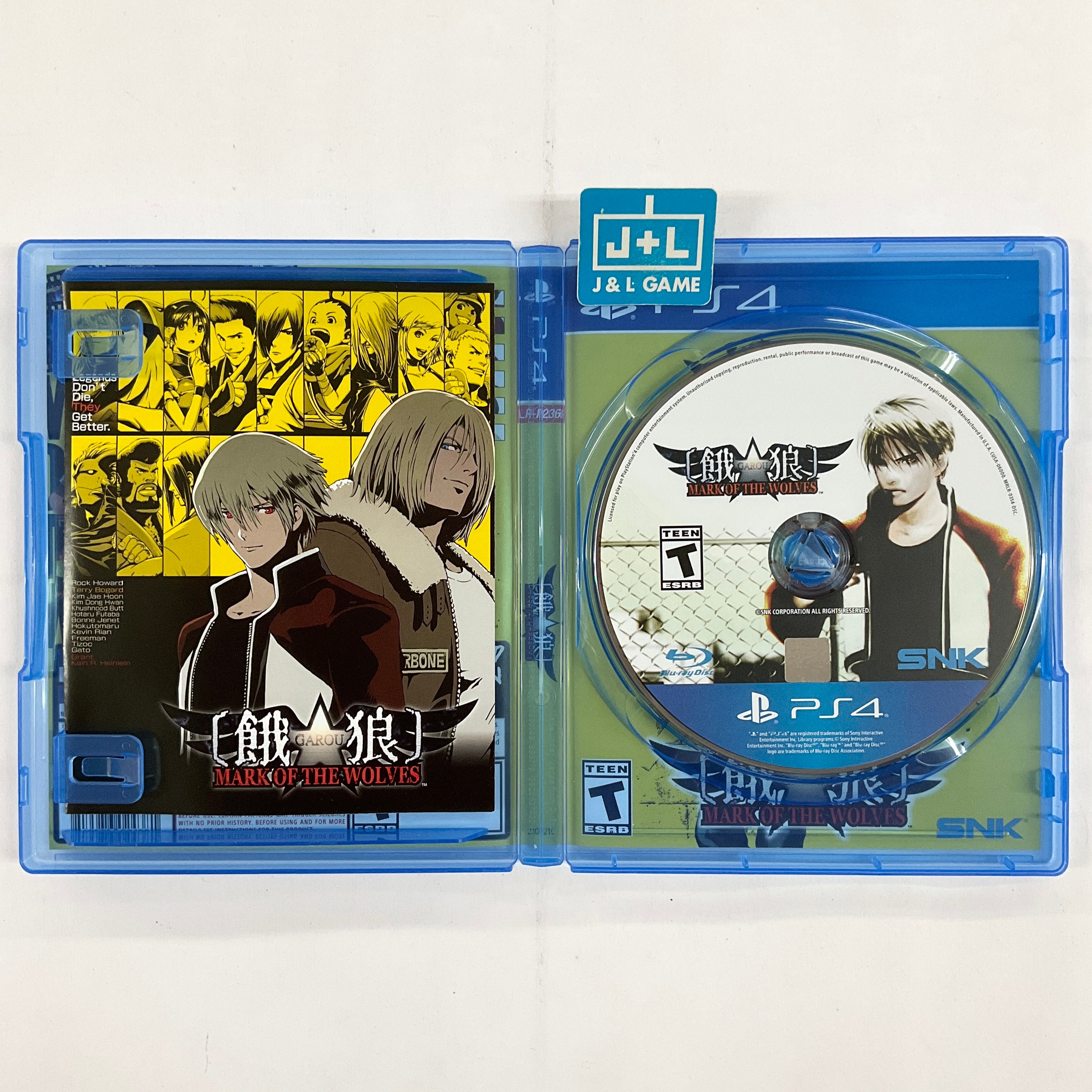 Garou: Mark of the Wolves (Limited Run # 354) - (PS4) PlayStation 4 [UNBOXING] Video Games Limited Run Games   